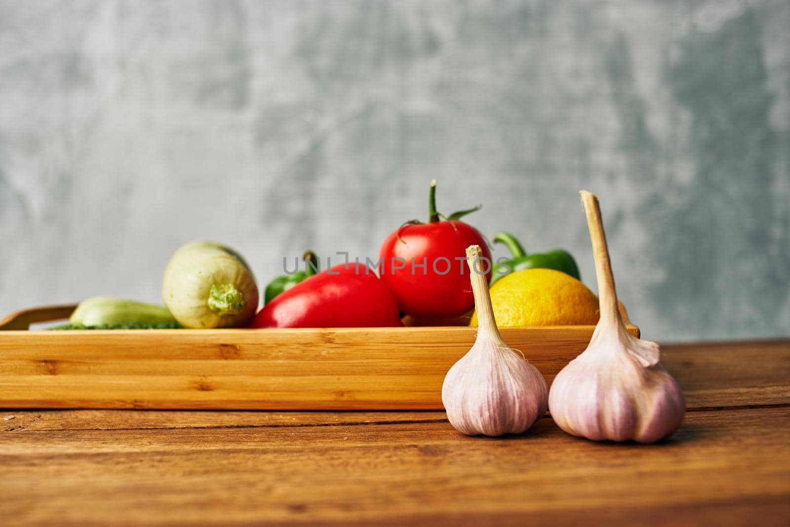 vegetables vitamins organic food kitchen farm products close-up by Vichizh