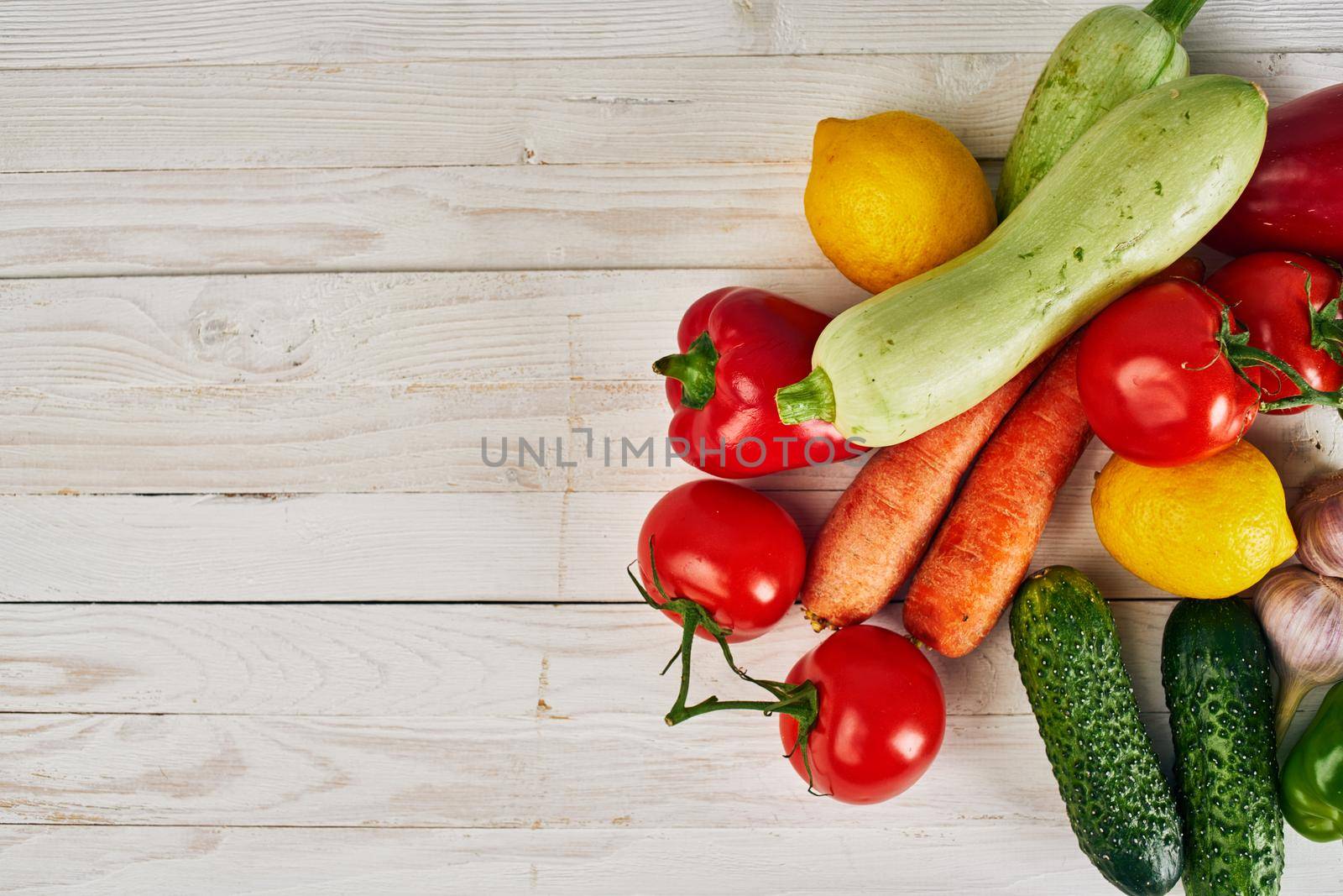 food fresh food diet health launch nutrition wood background by Vichizh