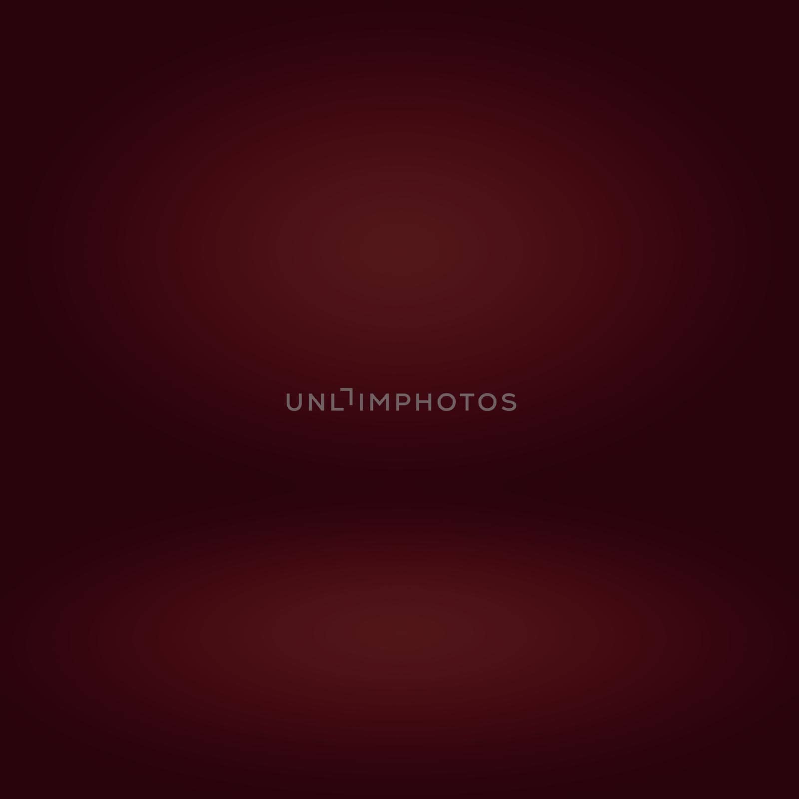 Abstract red template background. Picture can used web ad or stand product. studio with blank space dark gradient wall. by Benzoix