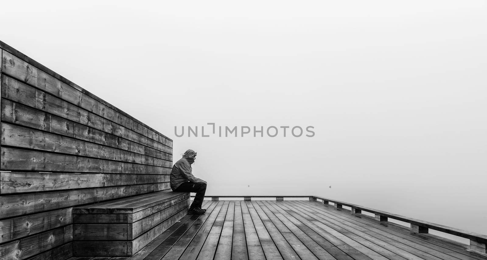 Alone on the bench