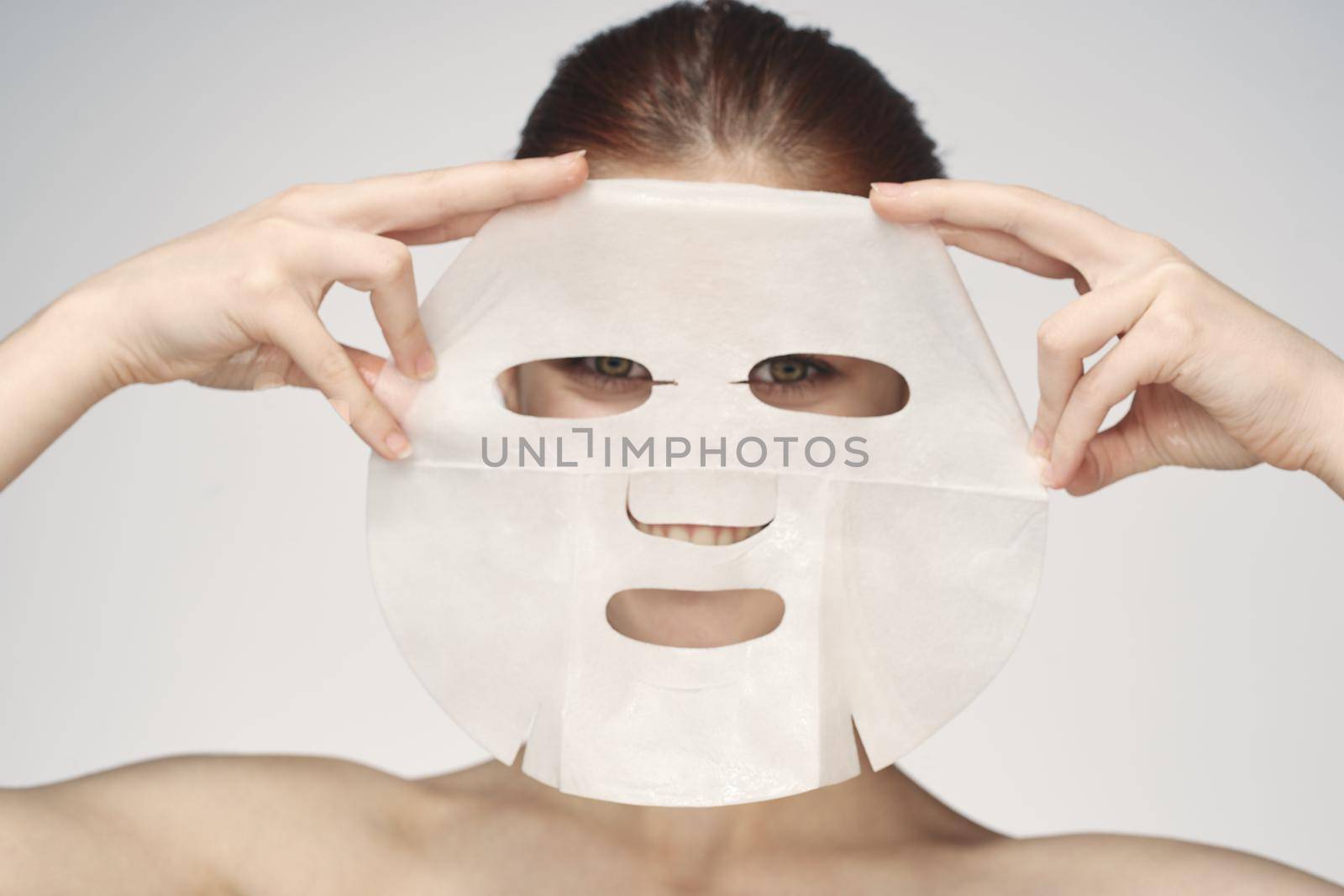 face mask rejuvenation clean skin spa treatments. High quality photo