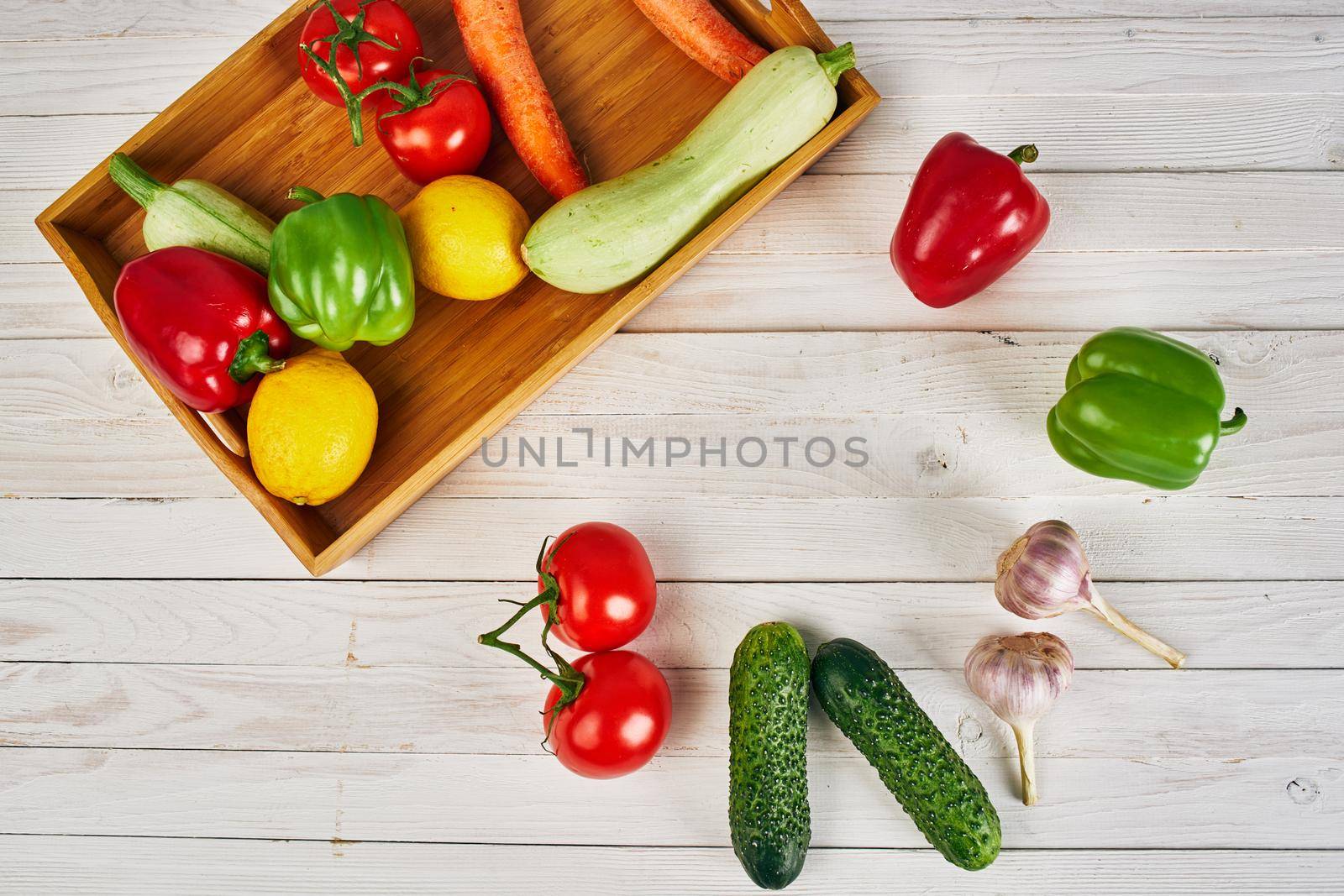 Ingredients vitamins organic food kitchen farm products wood background. High quality photo