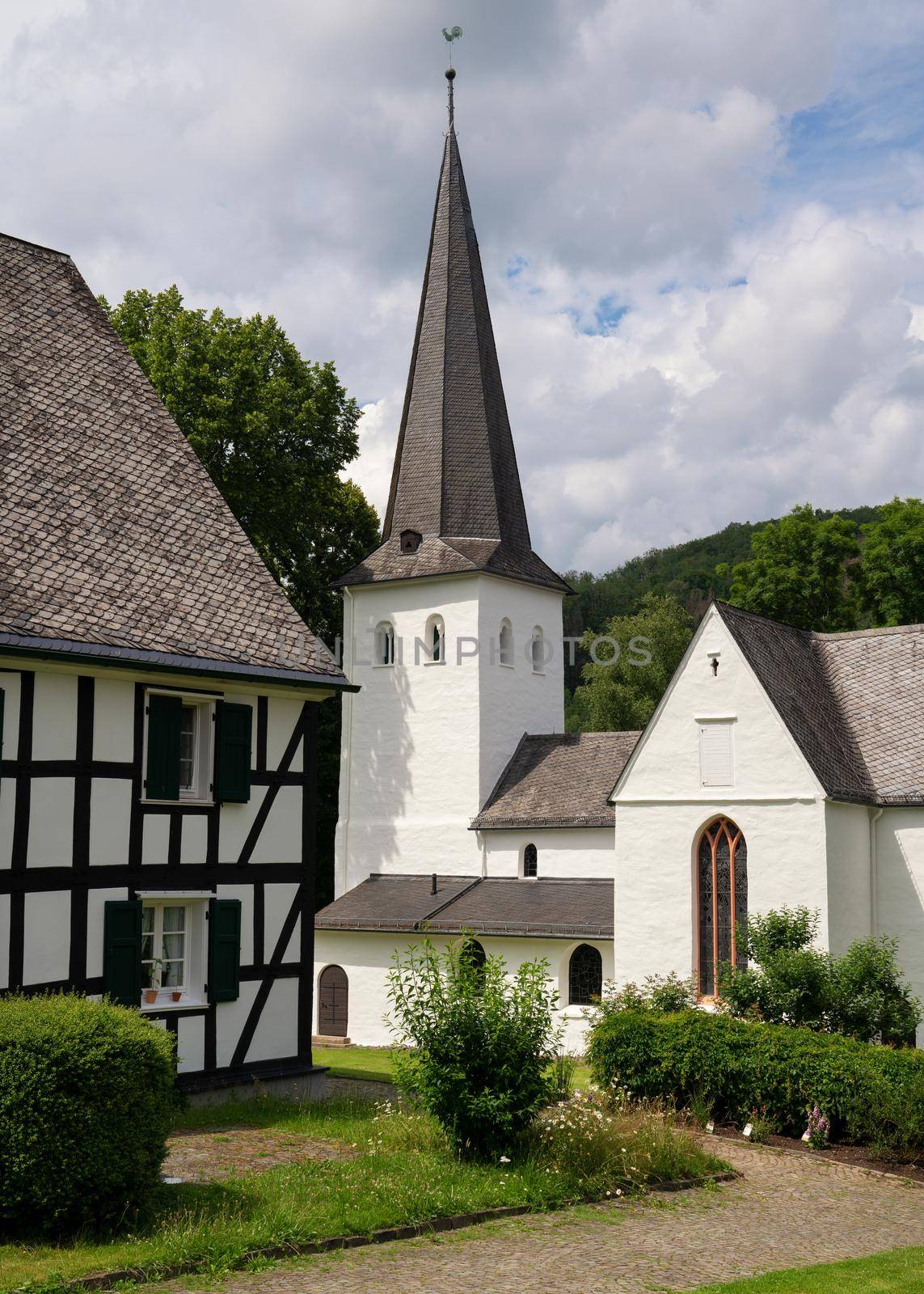 Medieval church of Wiedenest, Bergneustadt, Bergisches Land, Germany
