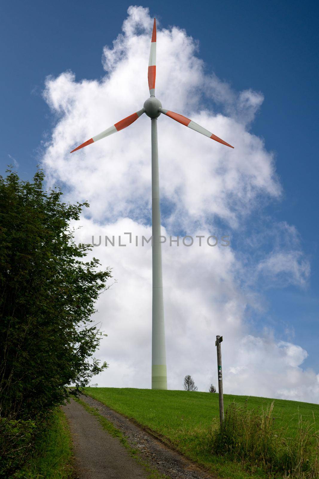 Wind farm, Bergisches Land, Germany by alfotokunst