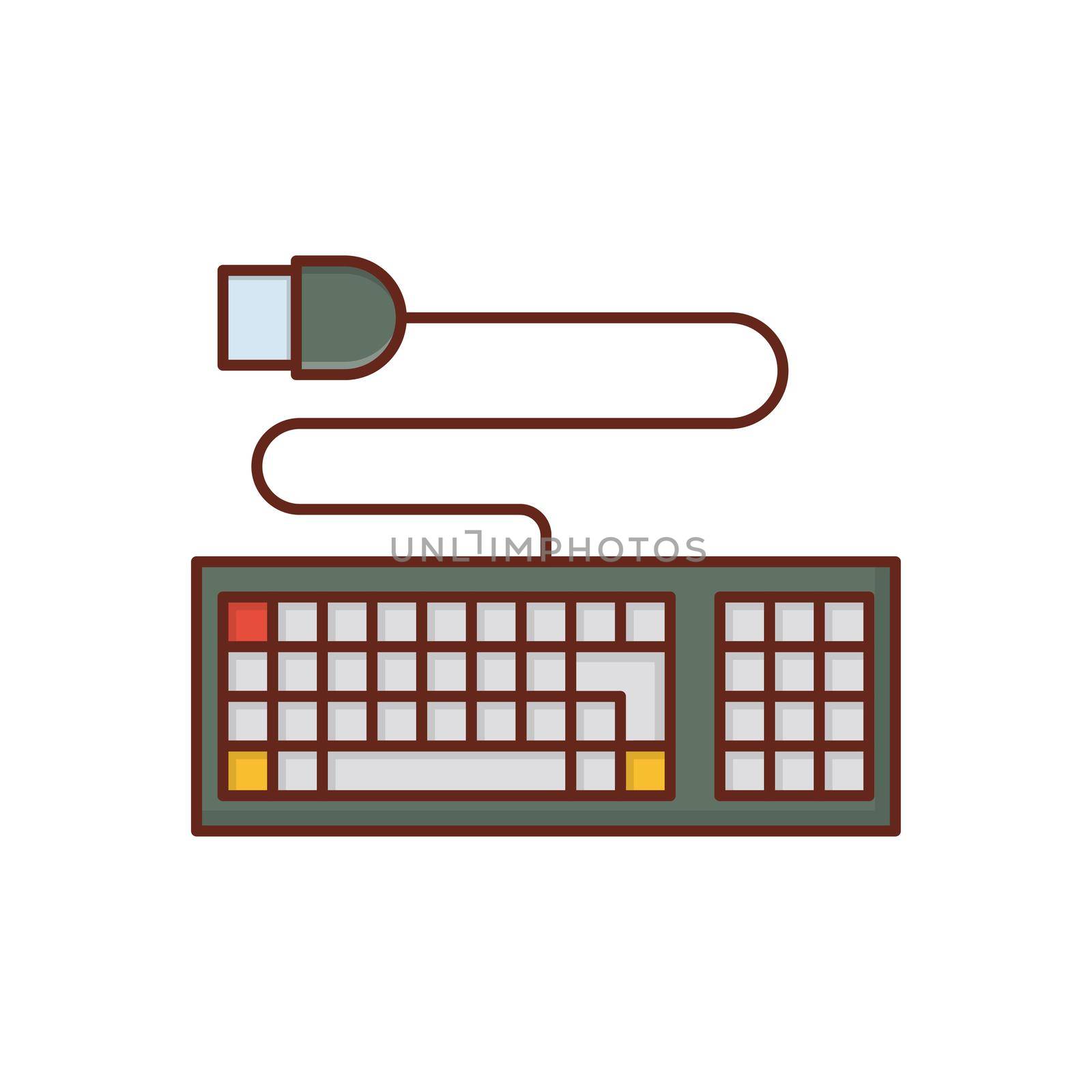 keyboard by FlaticonsDesign