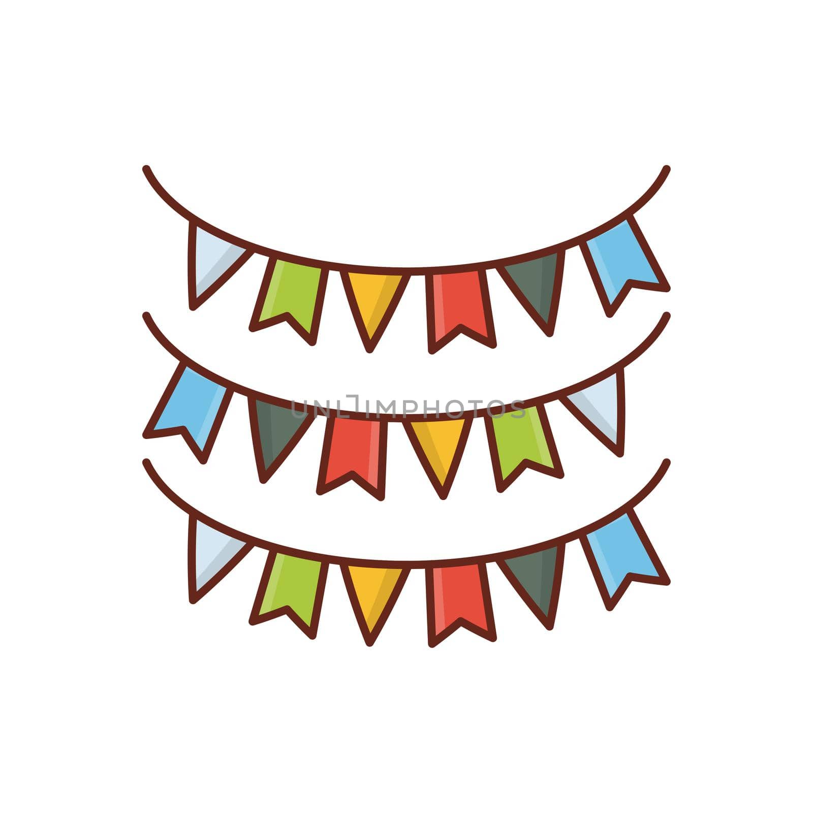bunting by FlaticonsDesign