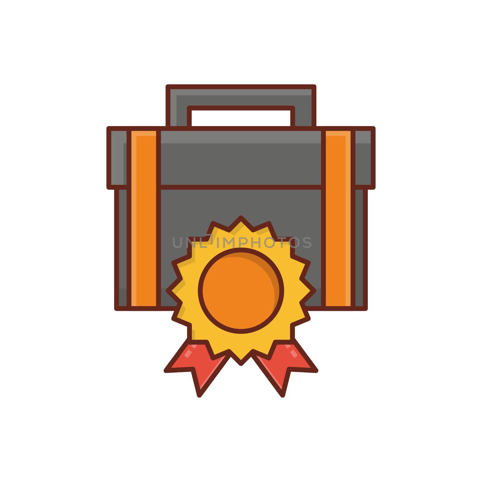 quality vector flat color icon