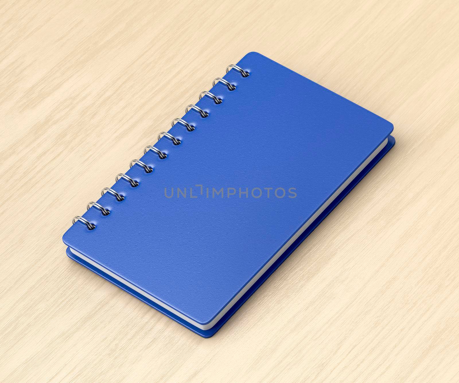 Blue spiral notebook by magraphics