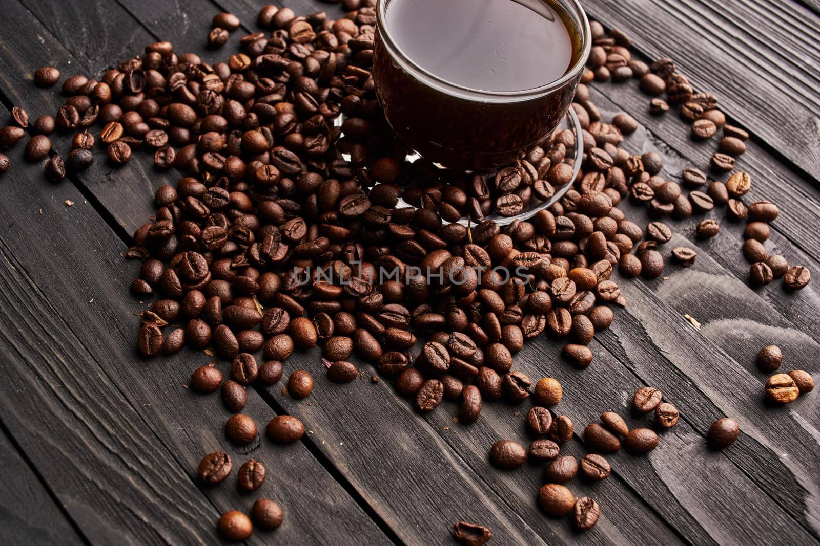a cup of coffee espresso invigorating drink caffeine pattern by Vichizh