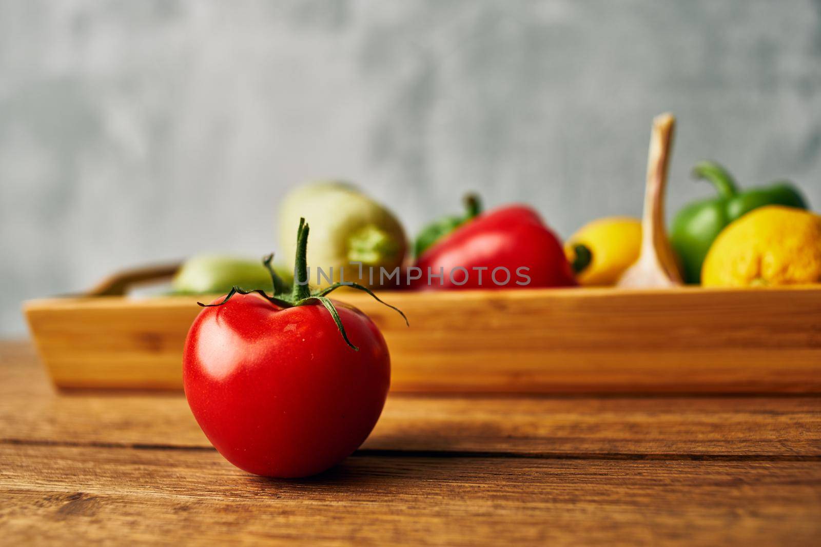 Ingredients natural product summer season agriculture close-up by Vichizh