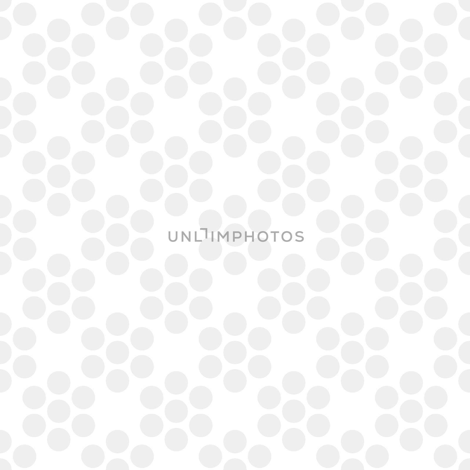 Black Dots Pattern. Vector Seamless Pattern