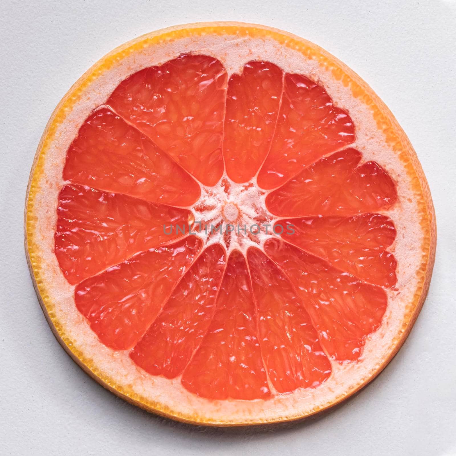 top view delicious grapefruit slice. High resolution photo