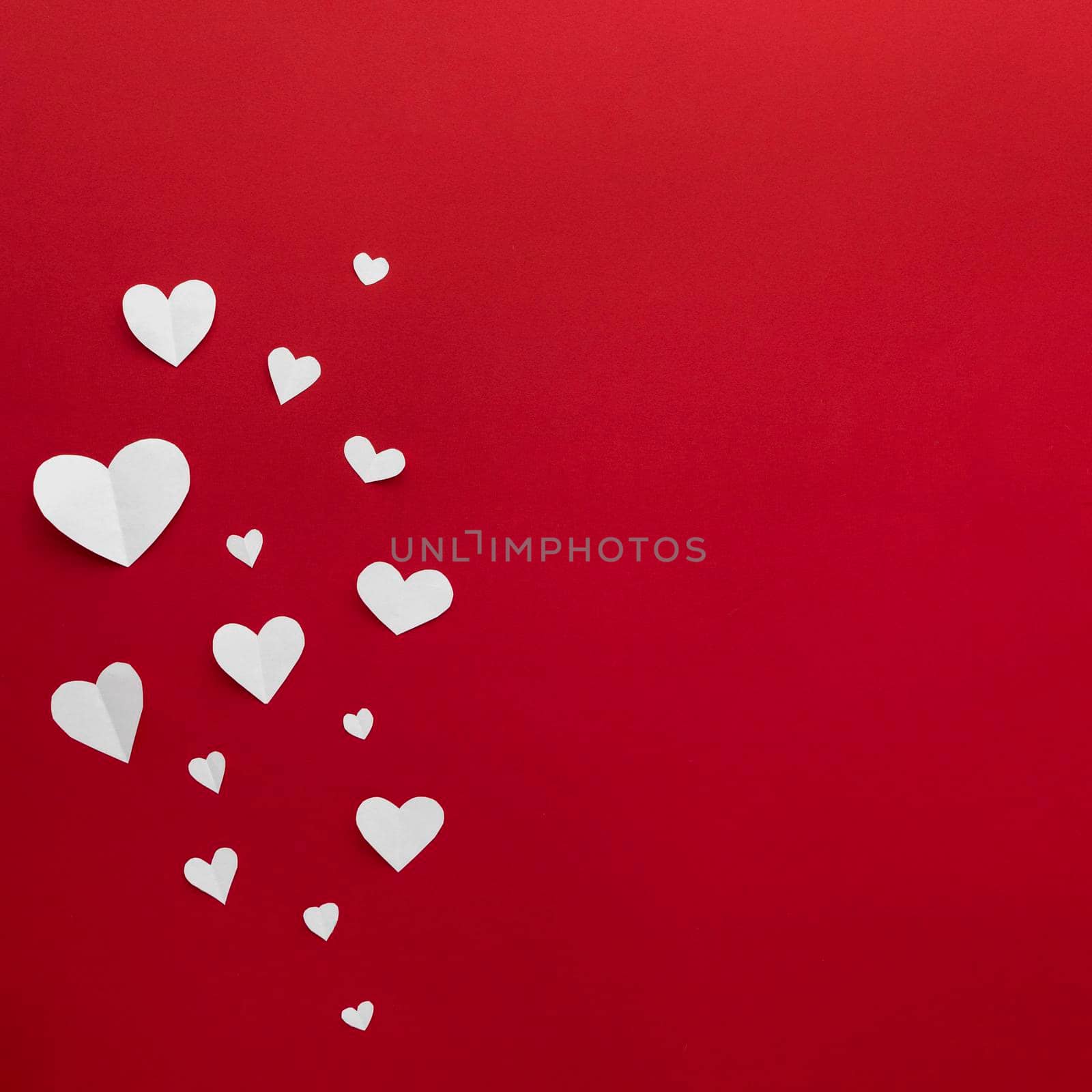 flat lay beautiful valentine s day concept. High resolution photo