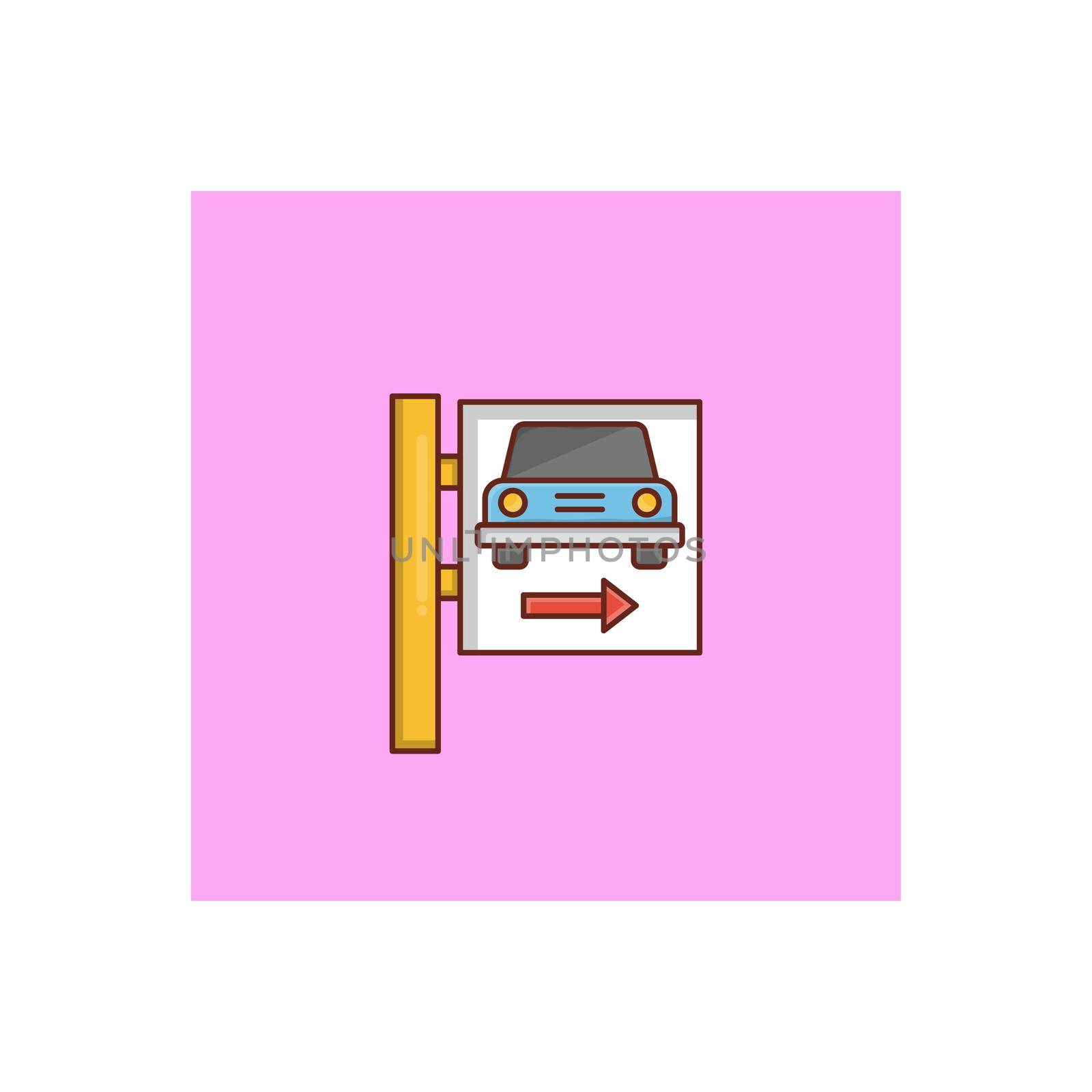 parking by FlaticonsDesign