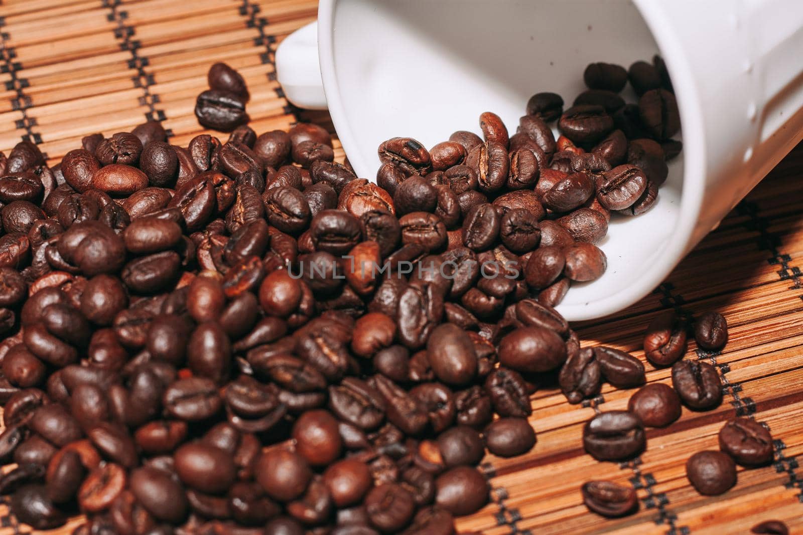 natural coffee brown mocha beans photograph of the object by Vichizh