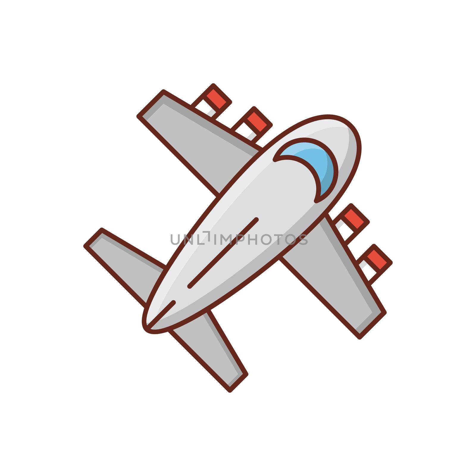 airplane by FlaticonsDesign