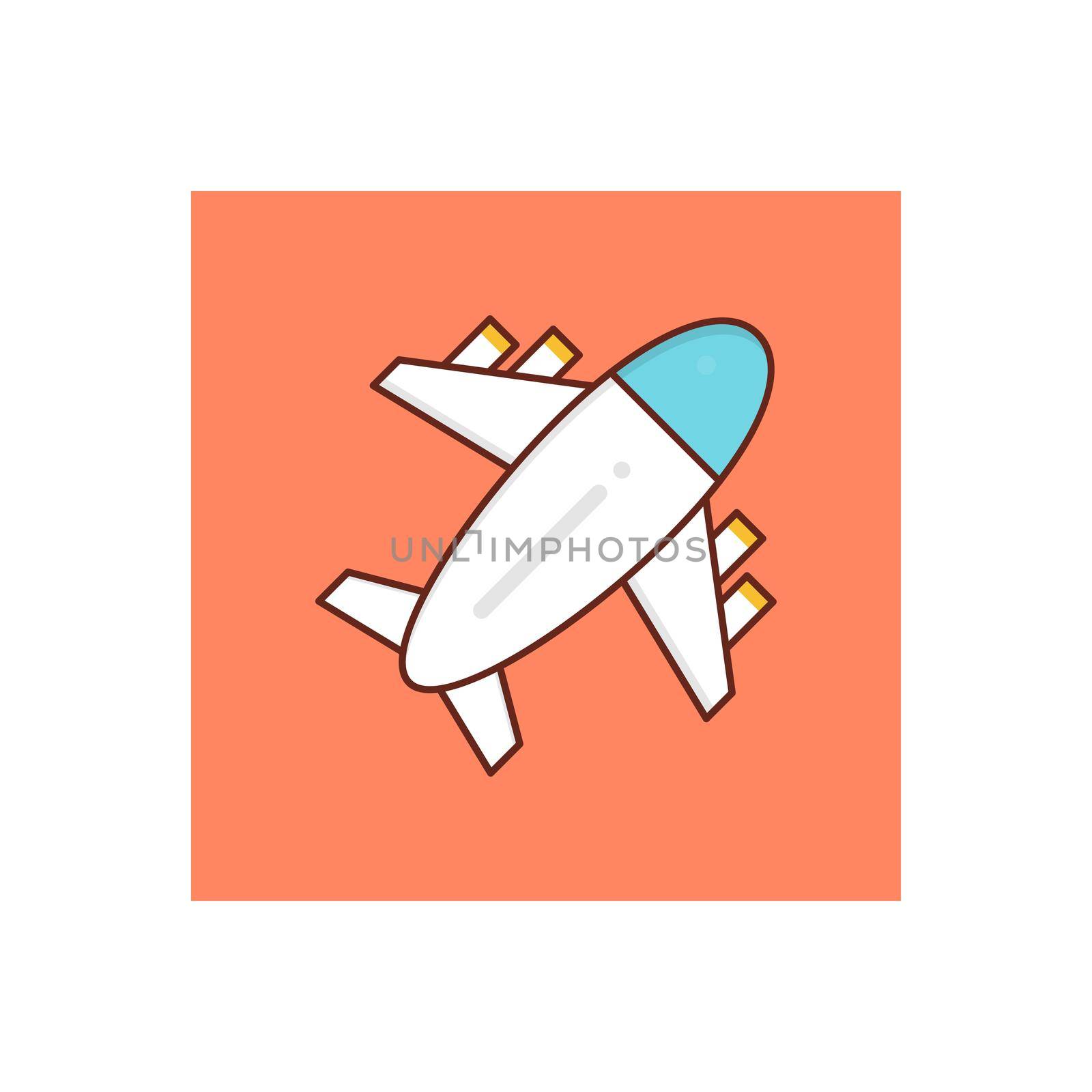 airplane by FlaticonsDesign