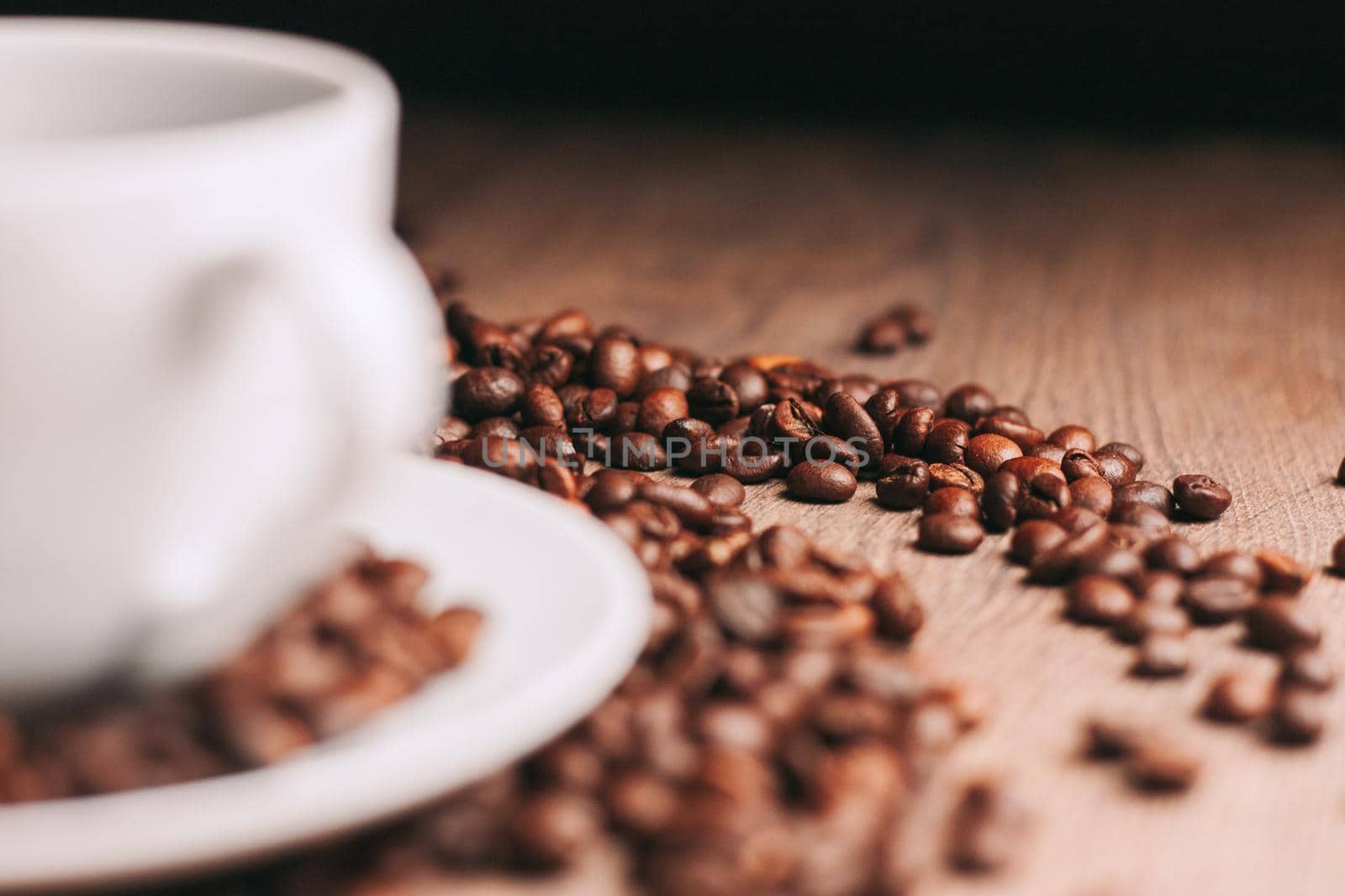 a cup of coffee breakfast fresh scent photograph of the object. High quality photo
