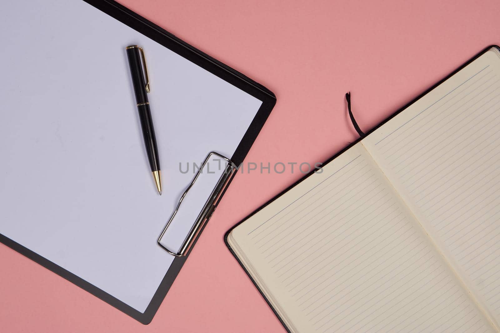 accessories office supplies notepad close-up business. High quality photo