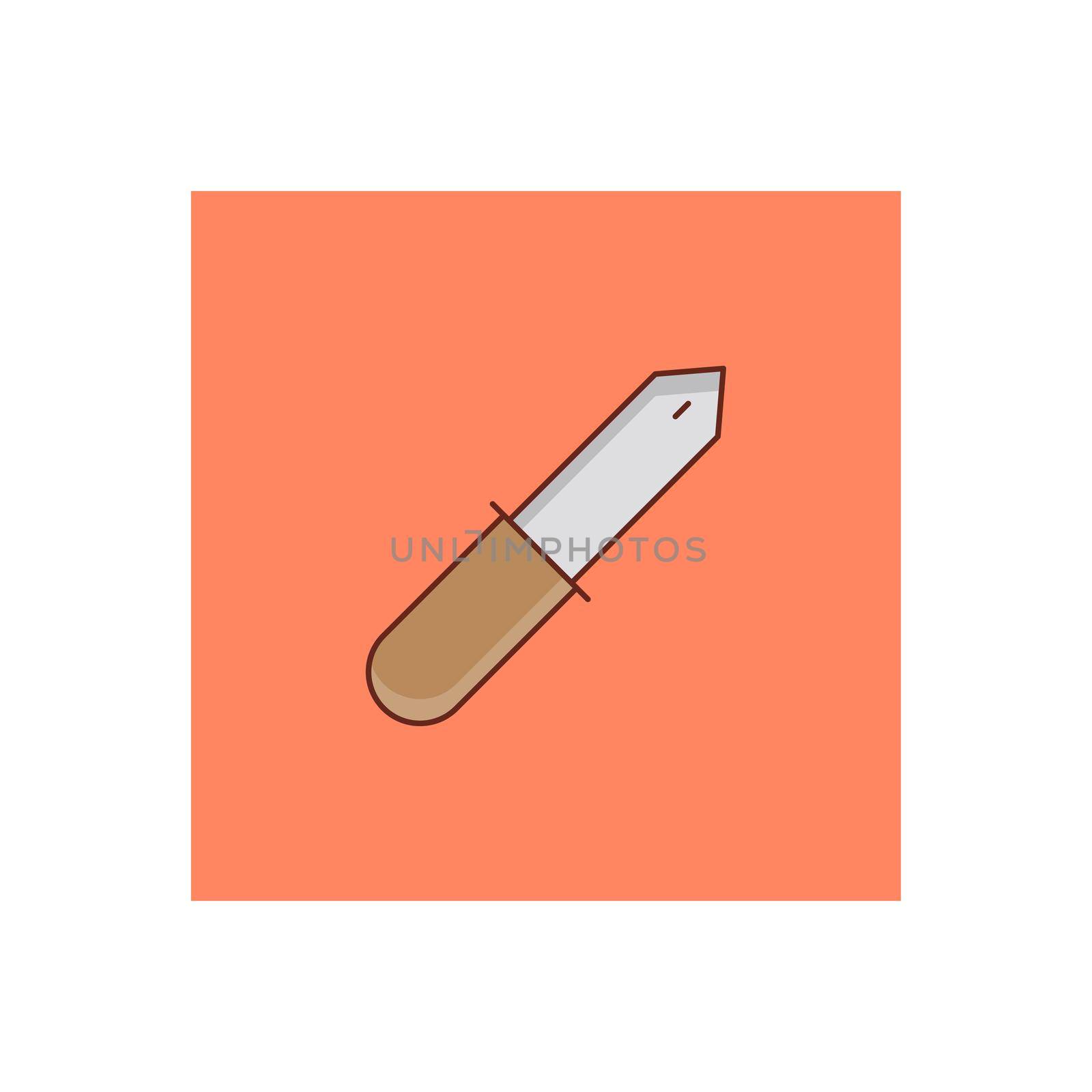 nail Vector illustration on a transparent background. Premium quality symbols. Vector Line Flat color icon for concept and graphic design.