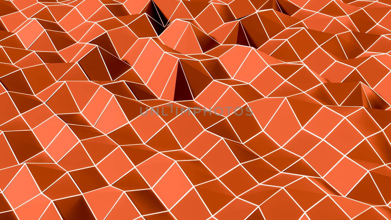 background of white triangular lines by asolano