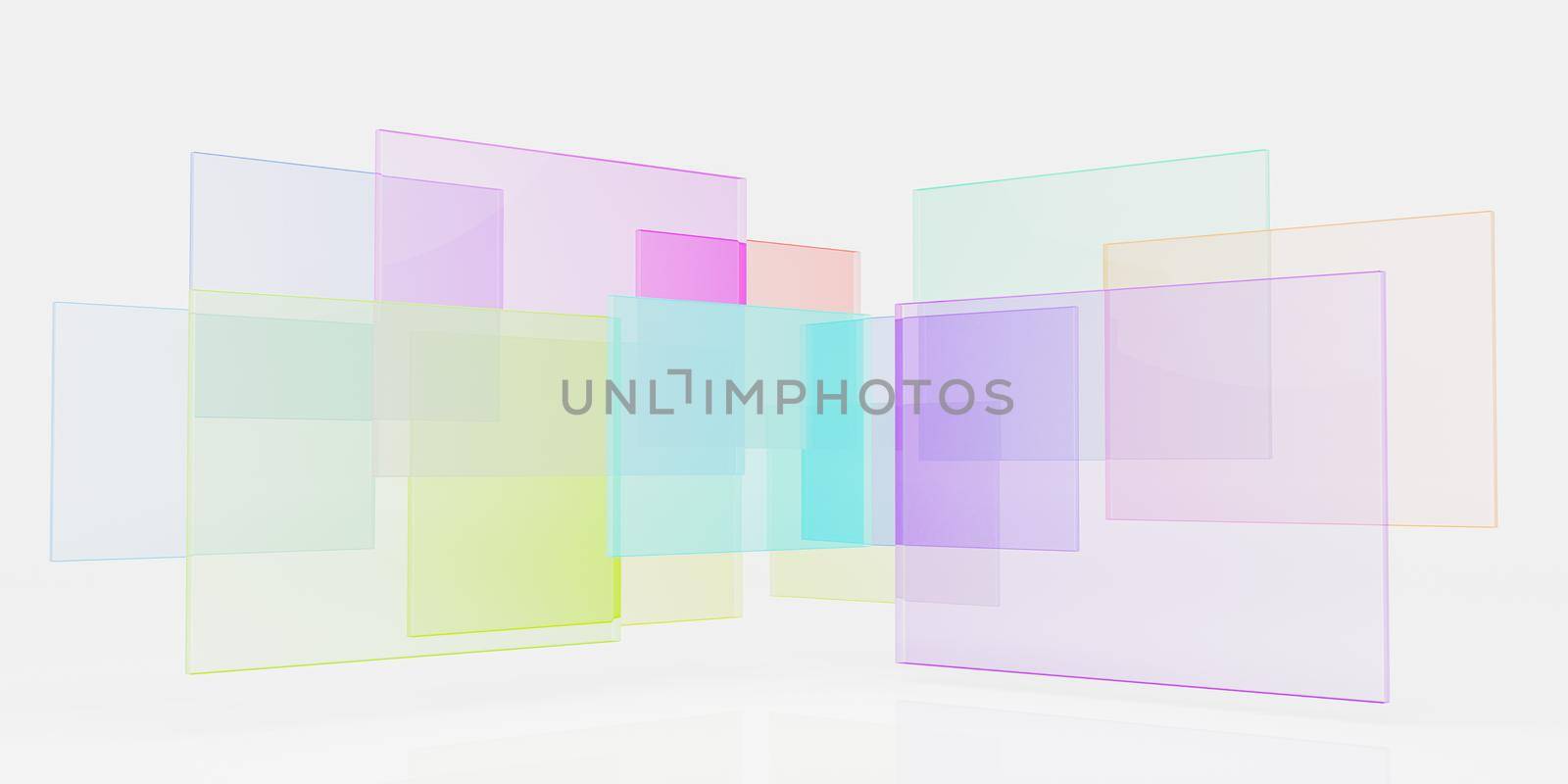 abstract geometric background with glass by asolano