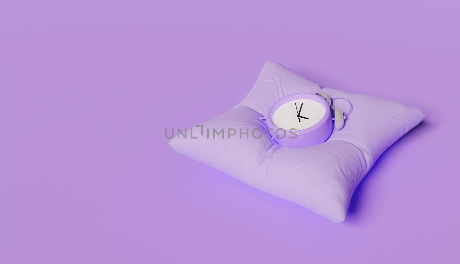 alarm clock on cushion by asolano