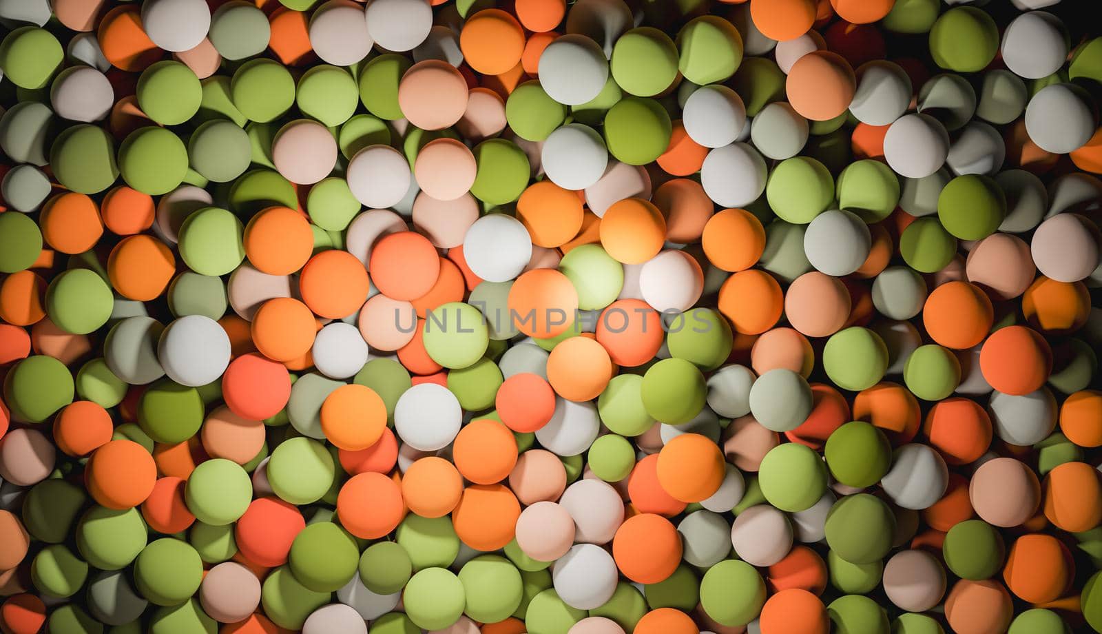 rubber balls background by asolano