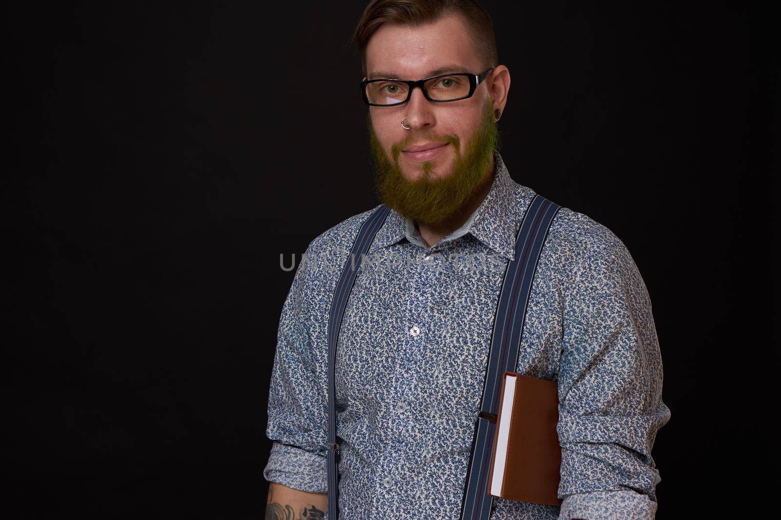 emotional business man manager office posing. High quality photo