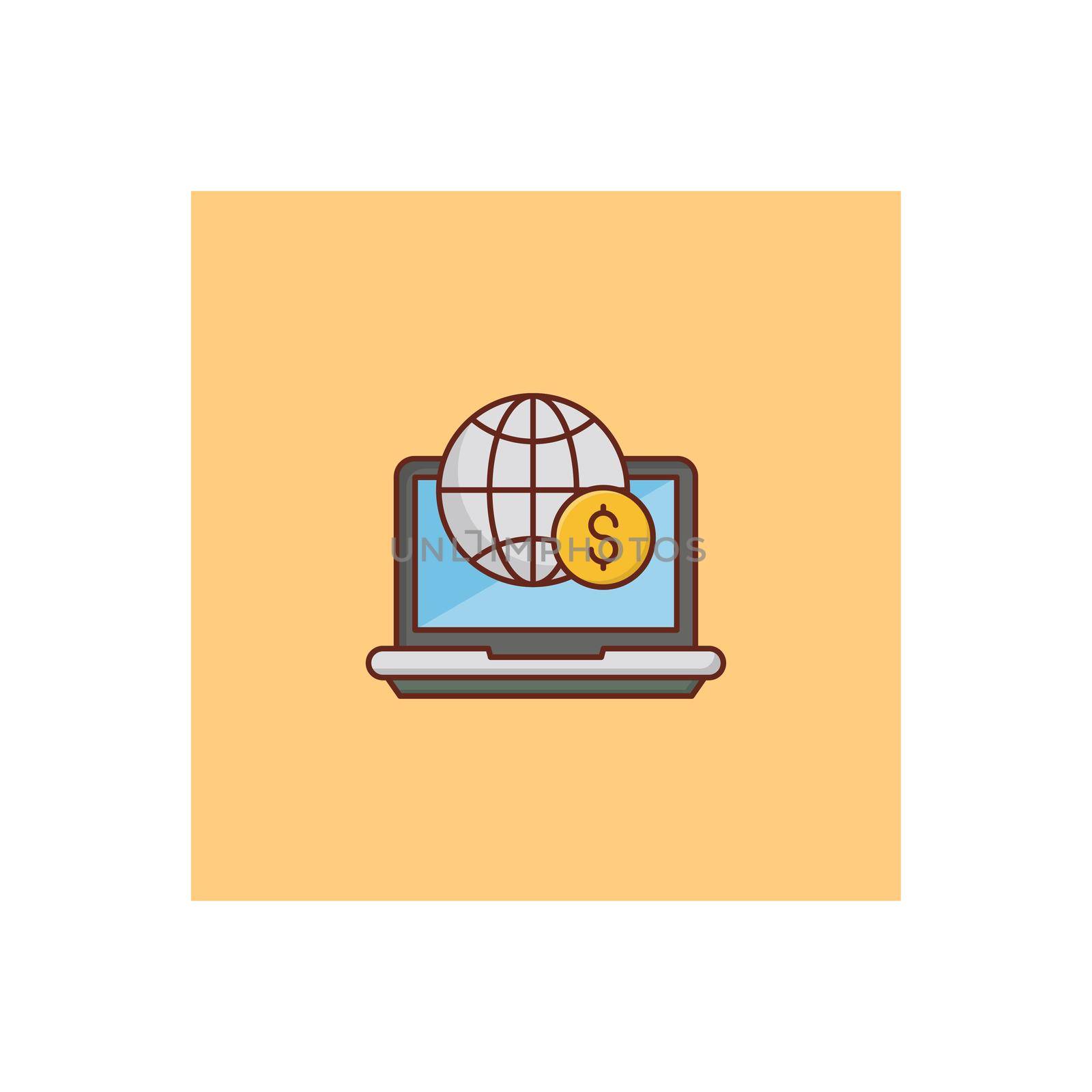 online Vector illustration on a transparent background. Premium quality symbols. Vector Line Flat color icon for concept and graphic design.