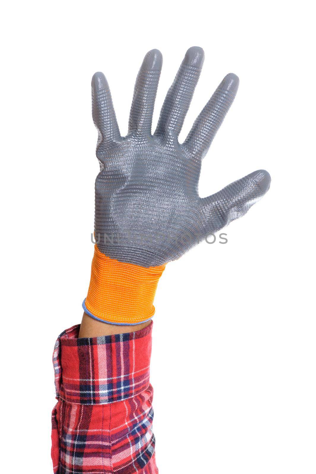 the all purpose gloves with non-slip rubber coated.