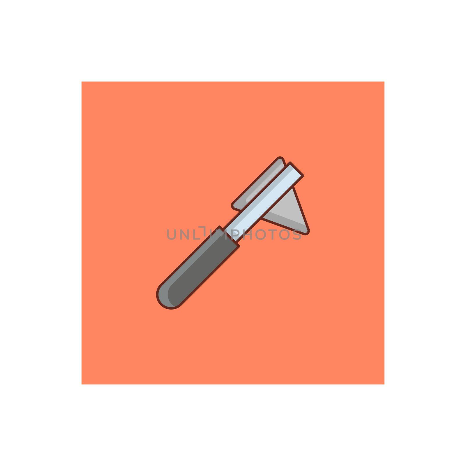 dentist vector flat color icon