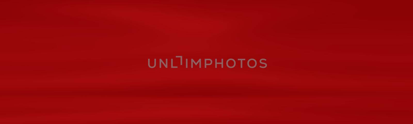 Abstract red light studio background with gradient