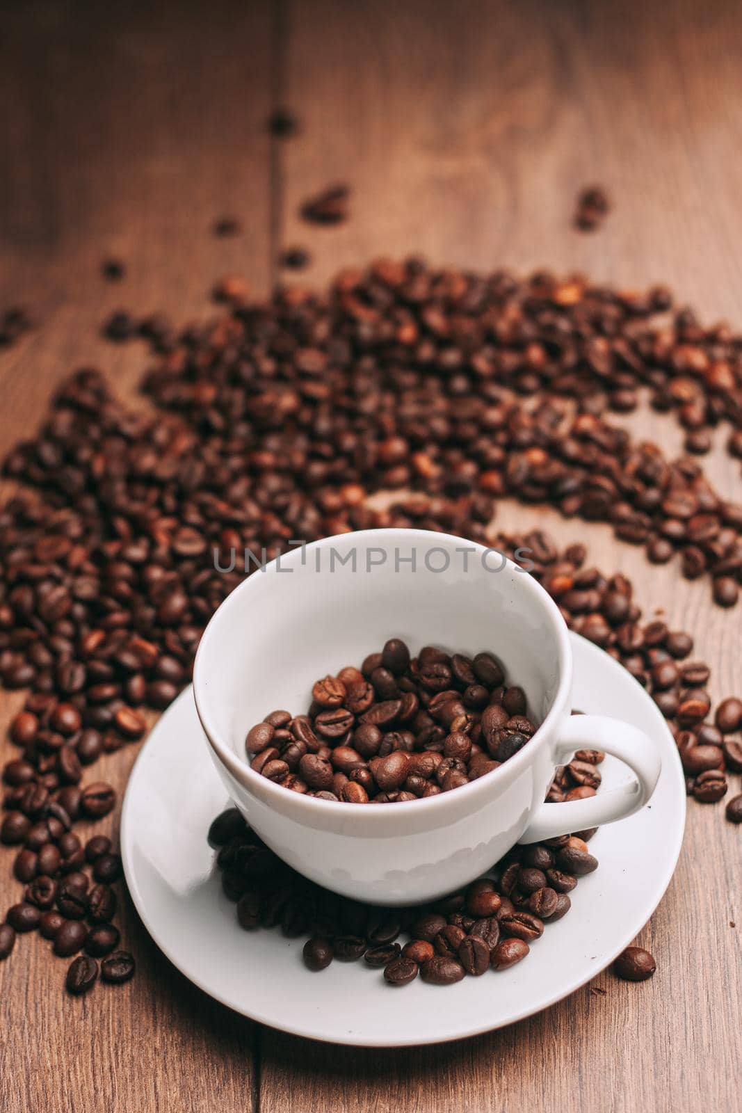 coffee beans espresso invigorating drink caffeine pattern by Vichizh