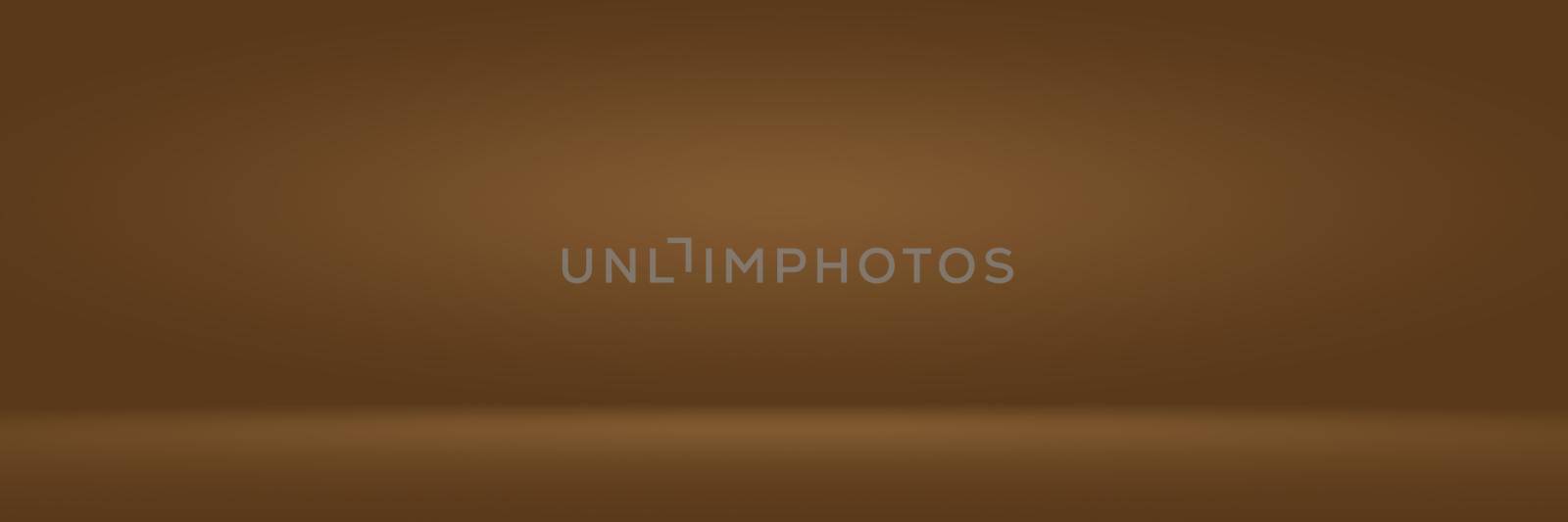 Abstract luxury plain dark brown and brown wallpaper background used for vignette frames, presentations, studio backgrounds, boards, laminate for furniture and floor tiles. by Benzoix