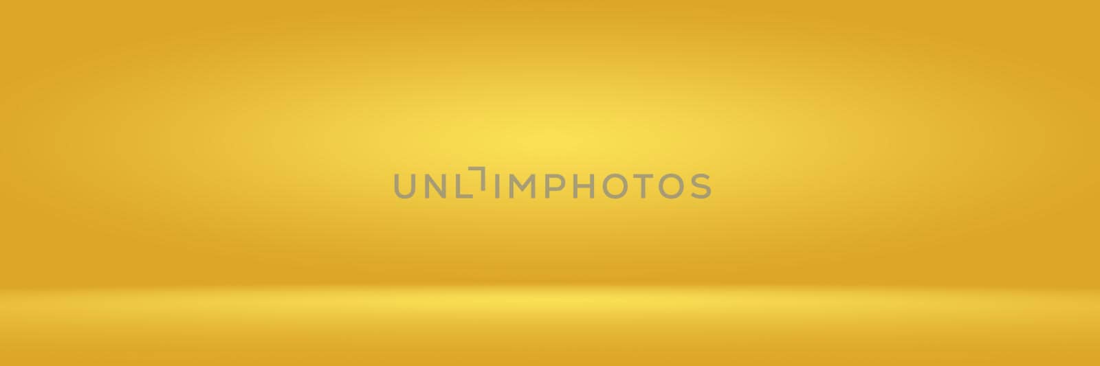 Abstract Luxury Gold yellow gradient studio wall, well use as background,layout,banner and product presentation