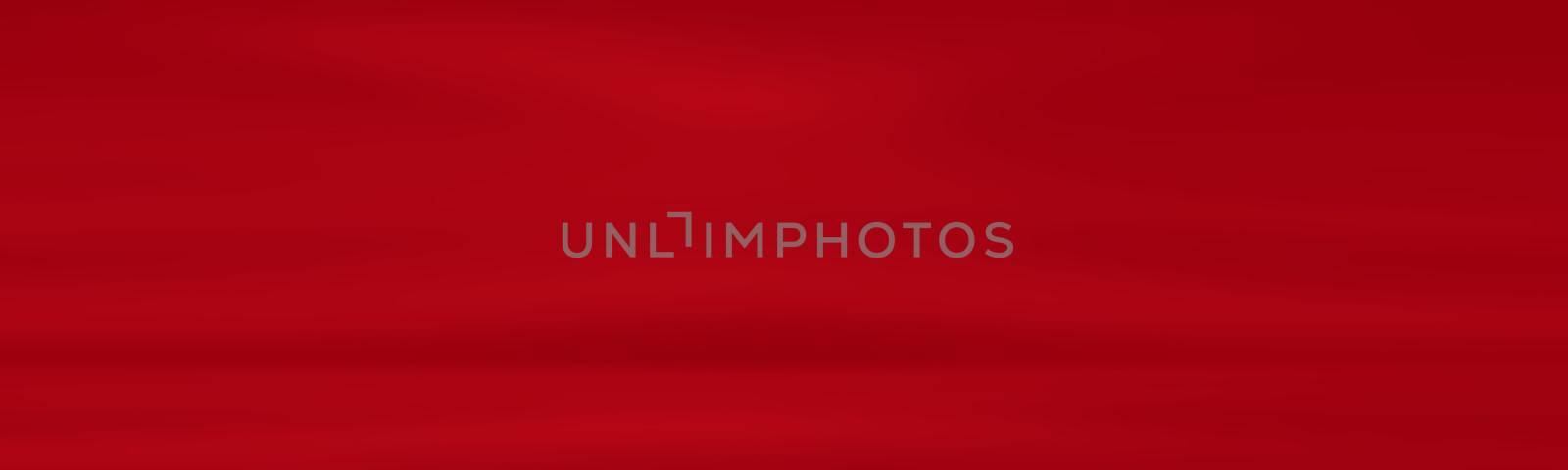 Abstract red light studio background with gradient. by Benzoix