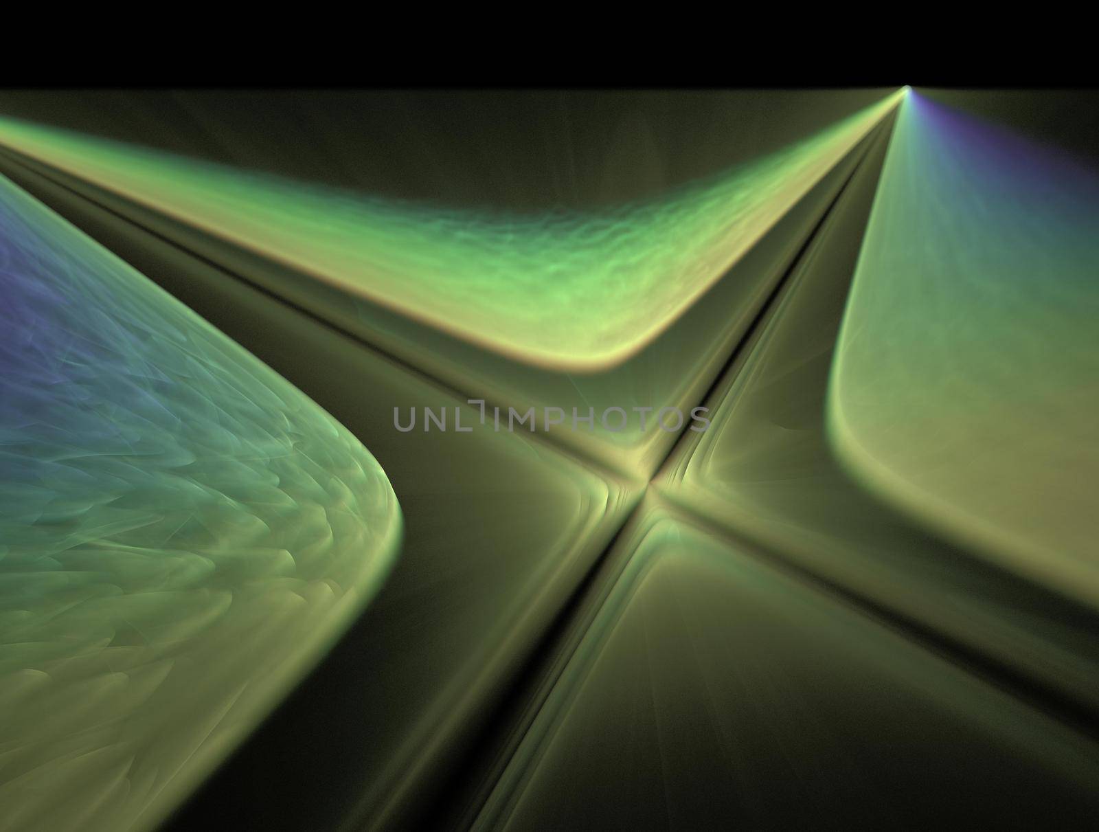 Imaginatory lush fractal texture image abstract background