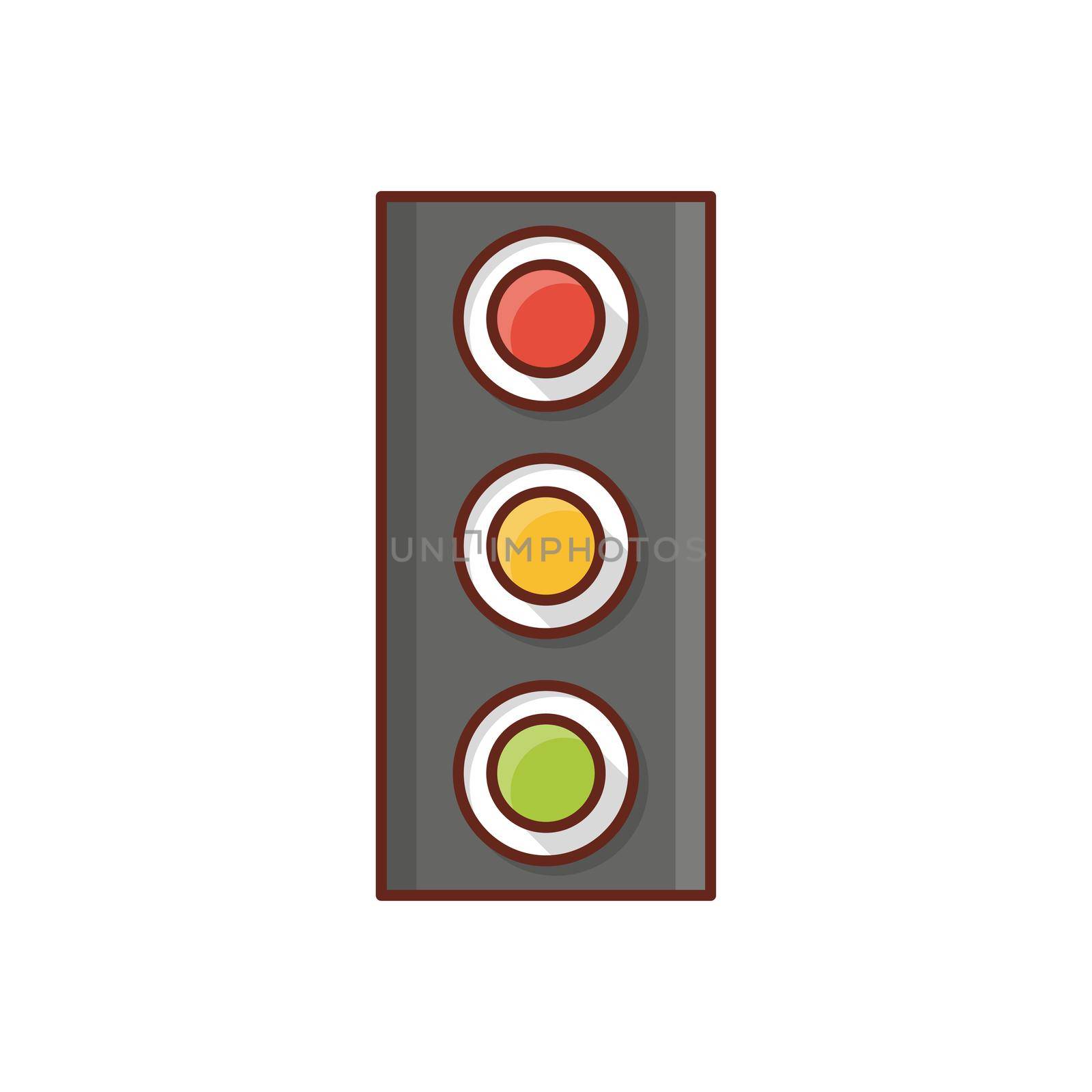 signals Vector illustration on a transparent background. Premium quality symbols.Vector line flat color icon for concept and graphic design.