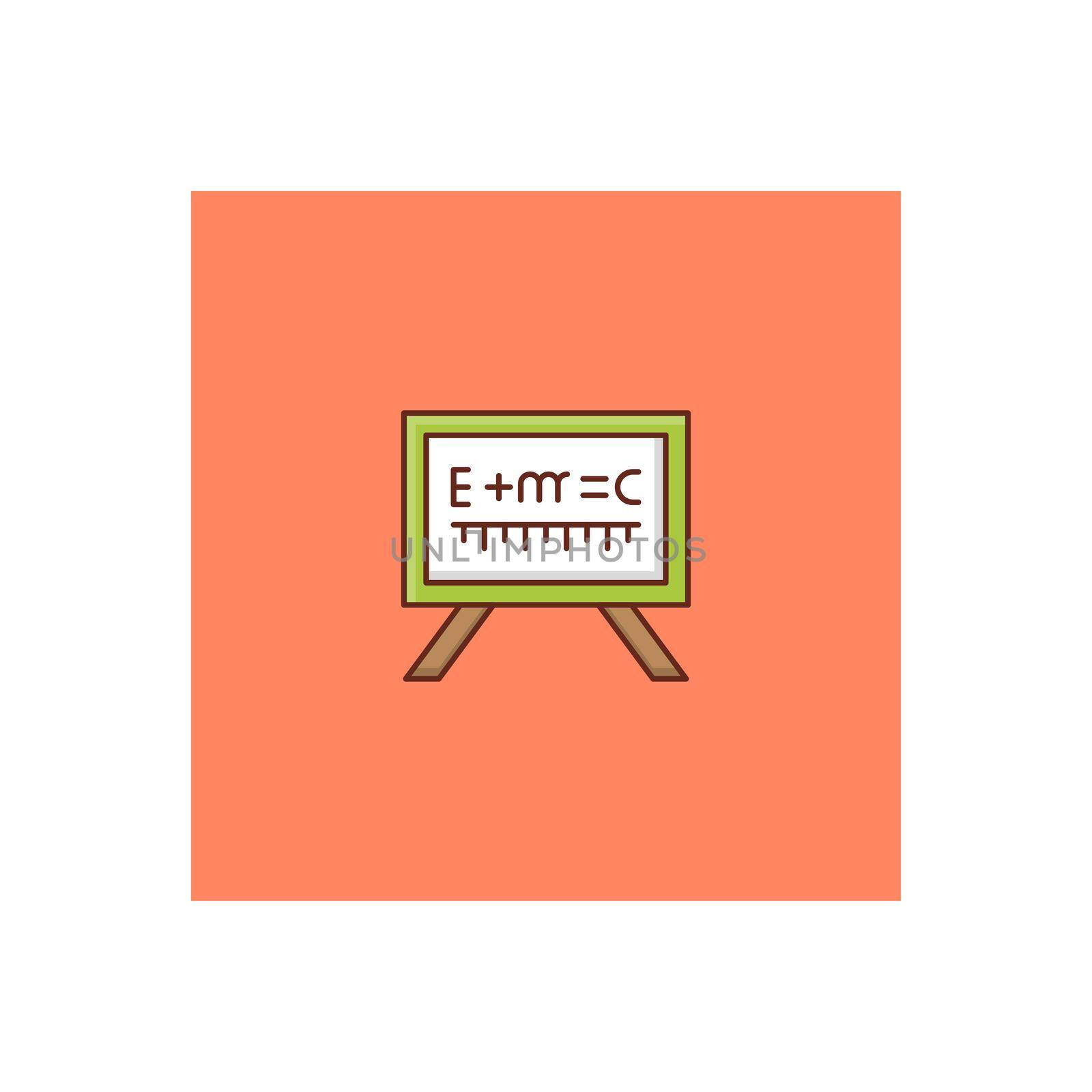 chemistry Vector illustration on a transparent background. Premium quality symbols.Vector line flat color icon for concept and graphic design.