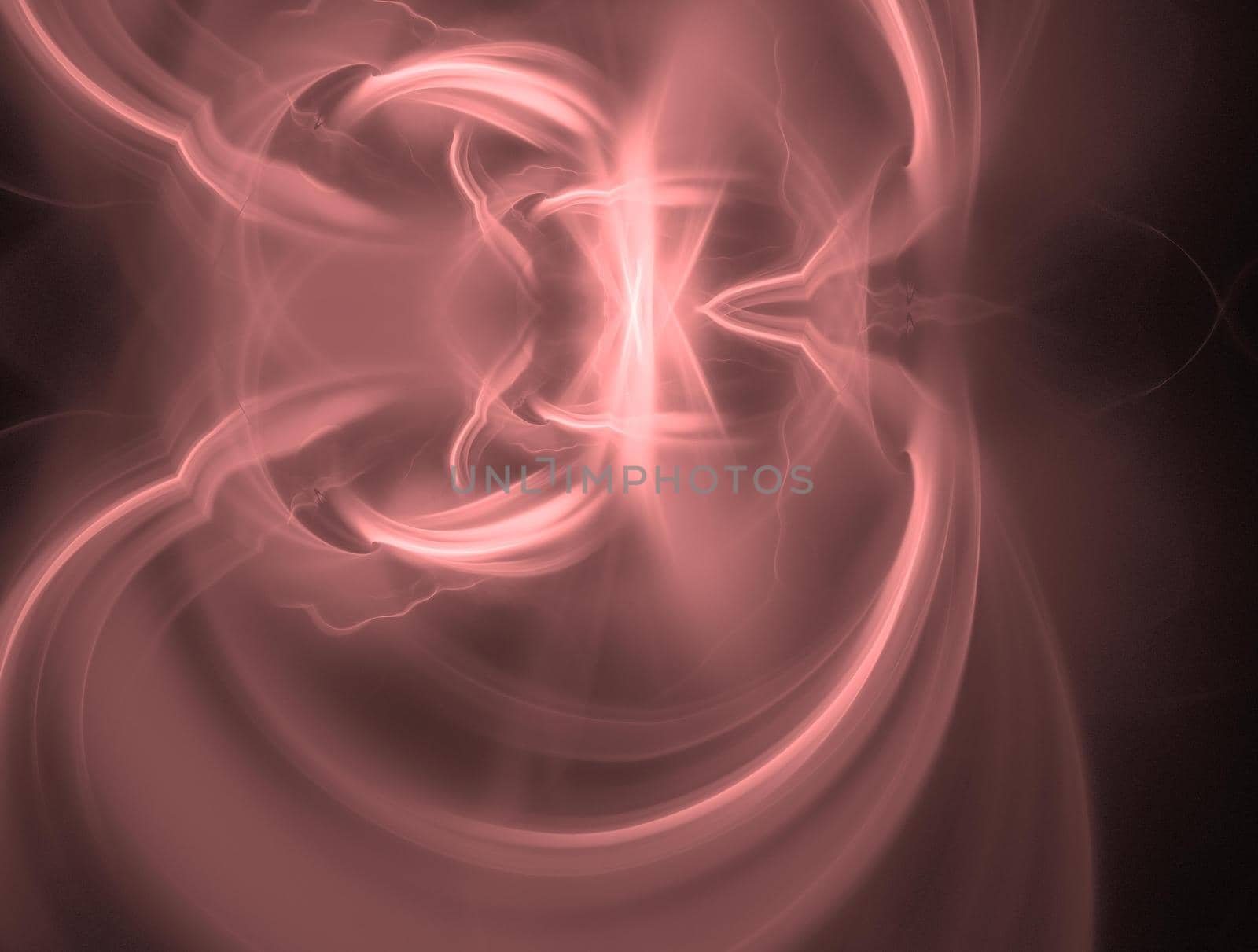 Imaginatory lush fractal texture image abstract background