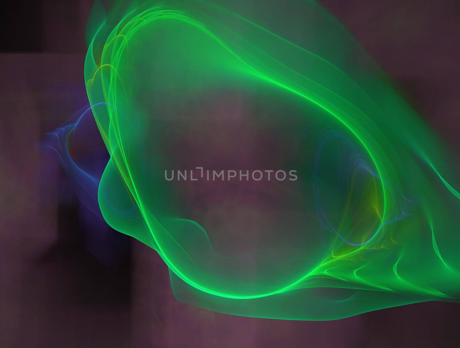Imaginatory lush fractal texture image abstract background