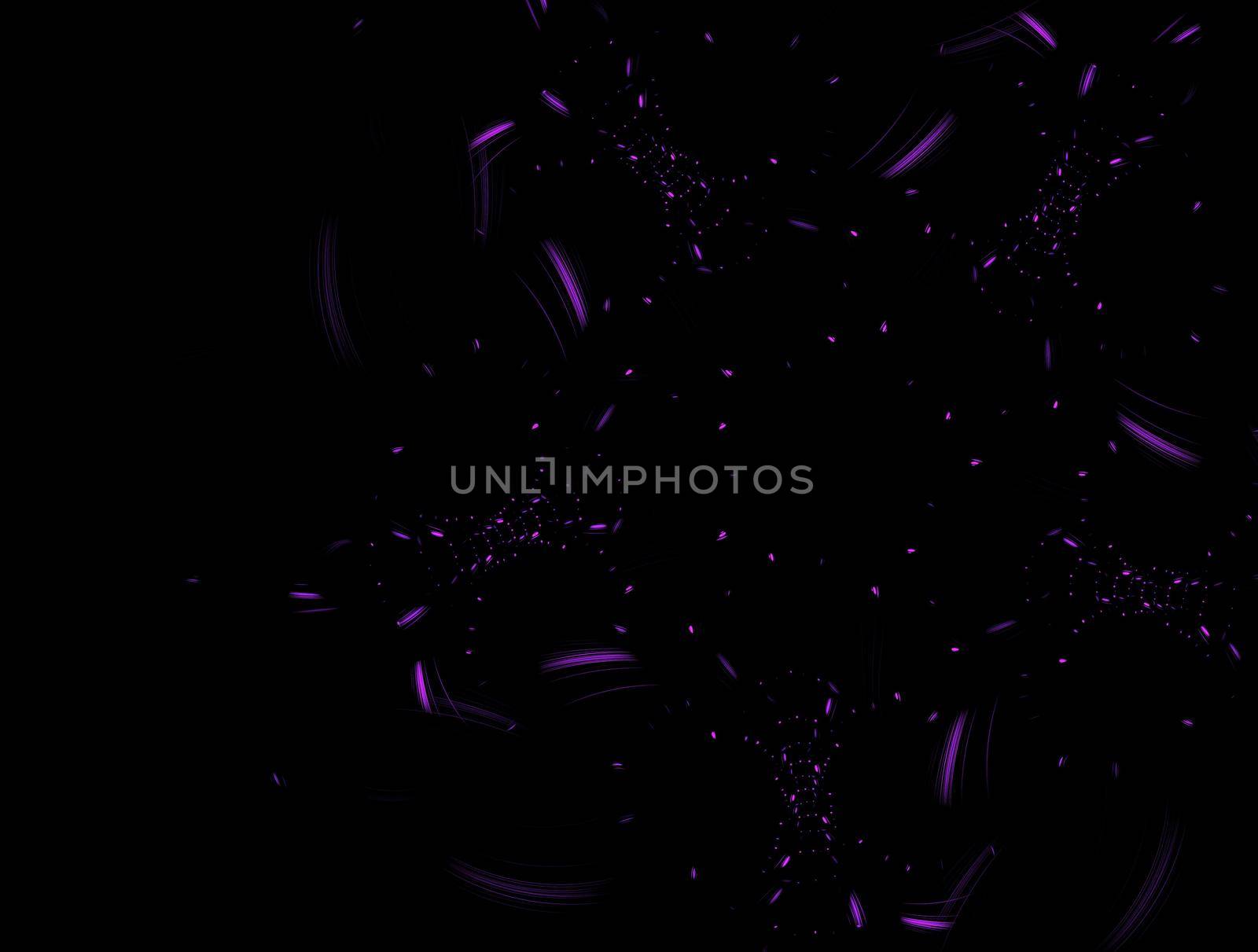 Imaginatory lush fractal texture image abstract background