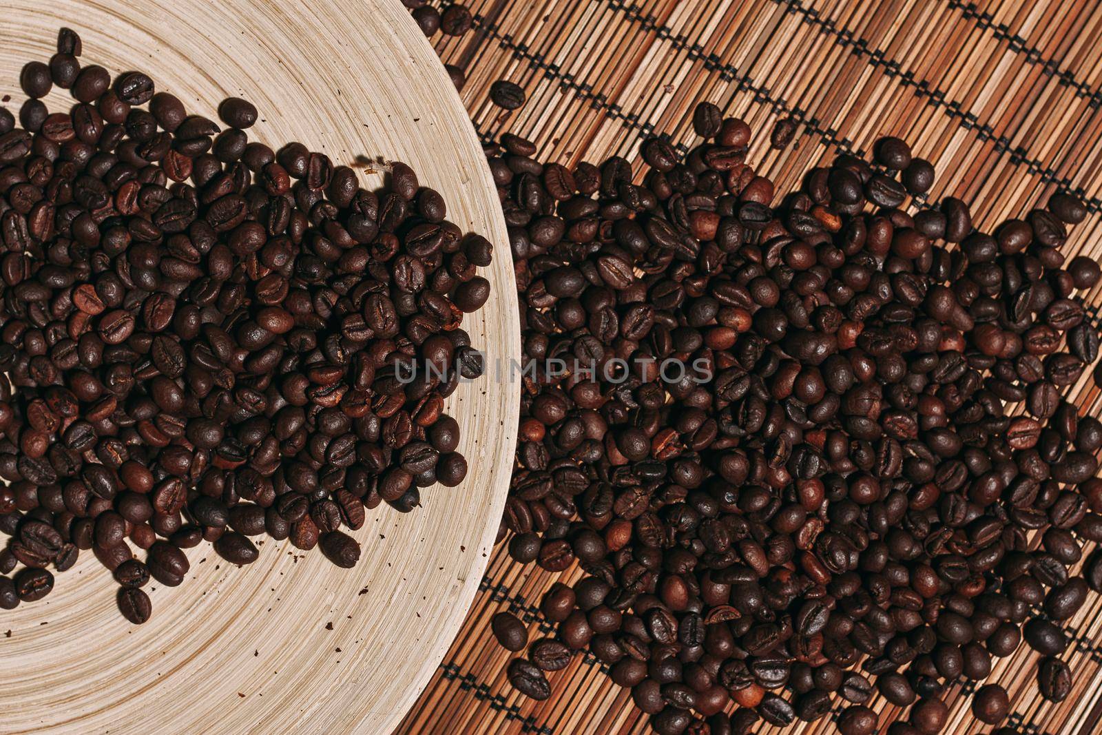 coffee beans gourmet latte pictures caffeine pattern. High quality photo