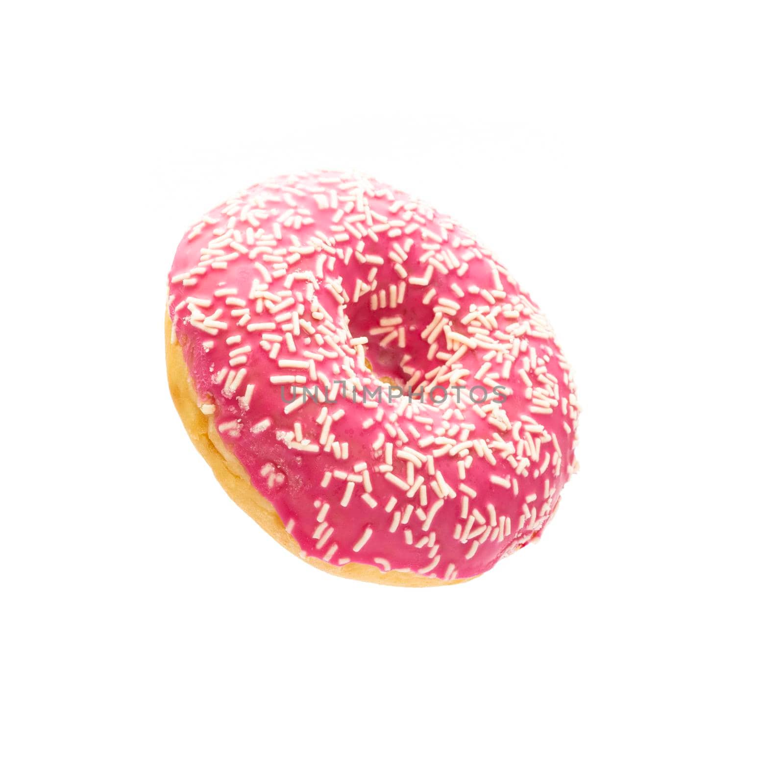 Donut isolated on a white background. by gitusik