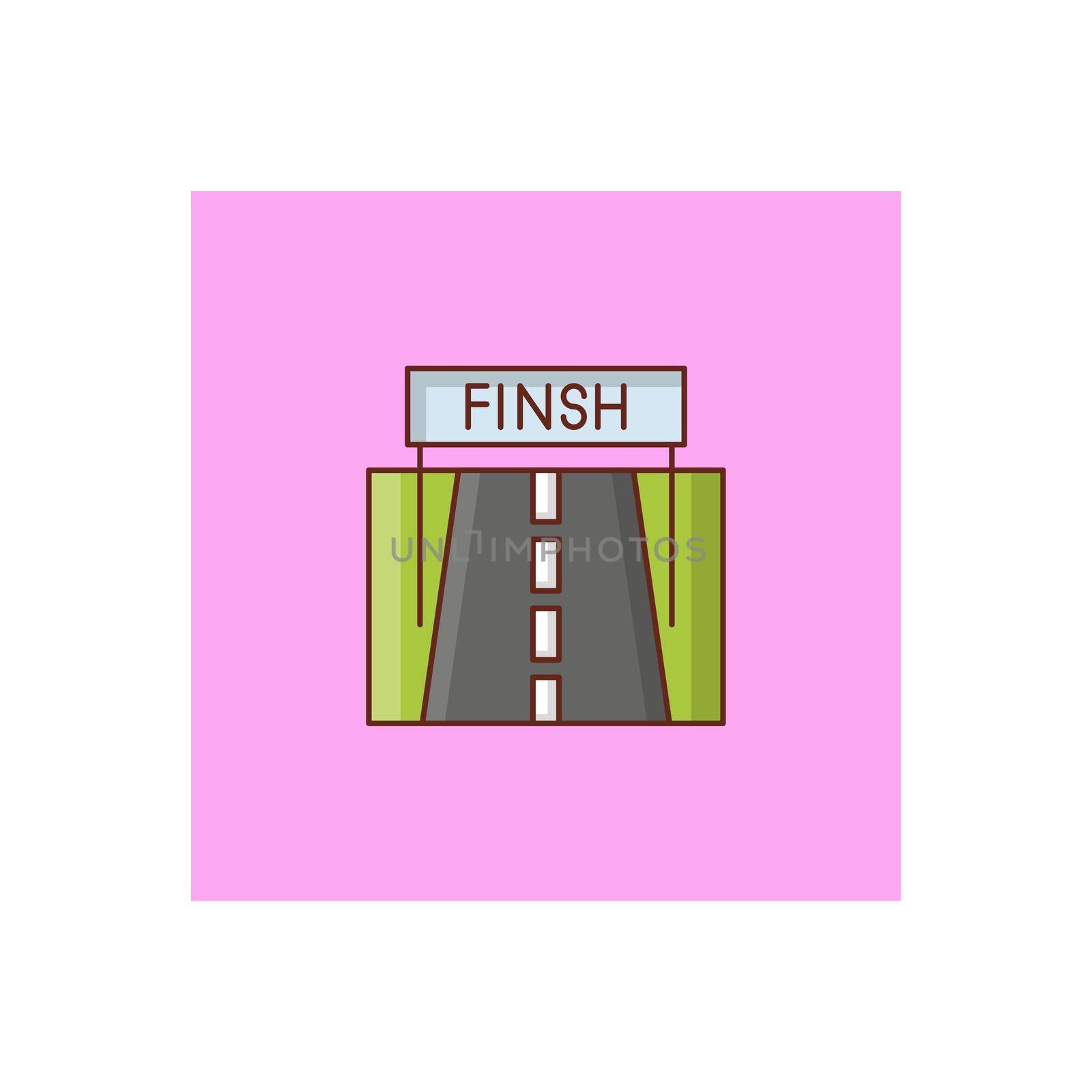 finish by FlaticonsDesign