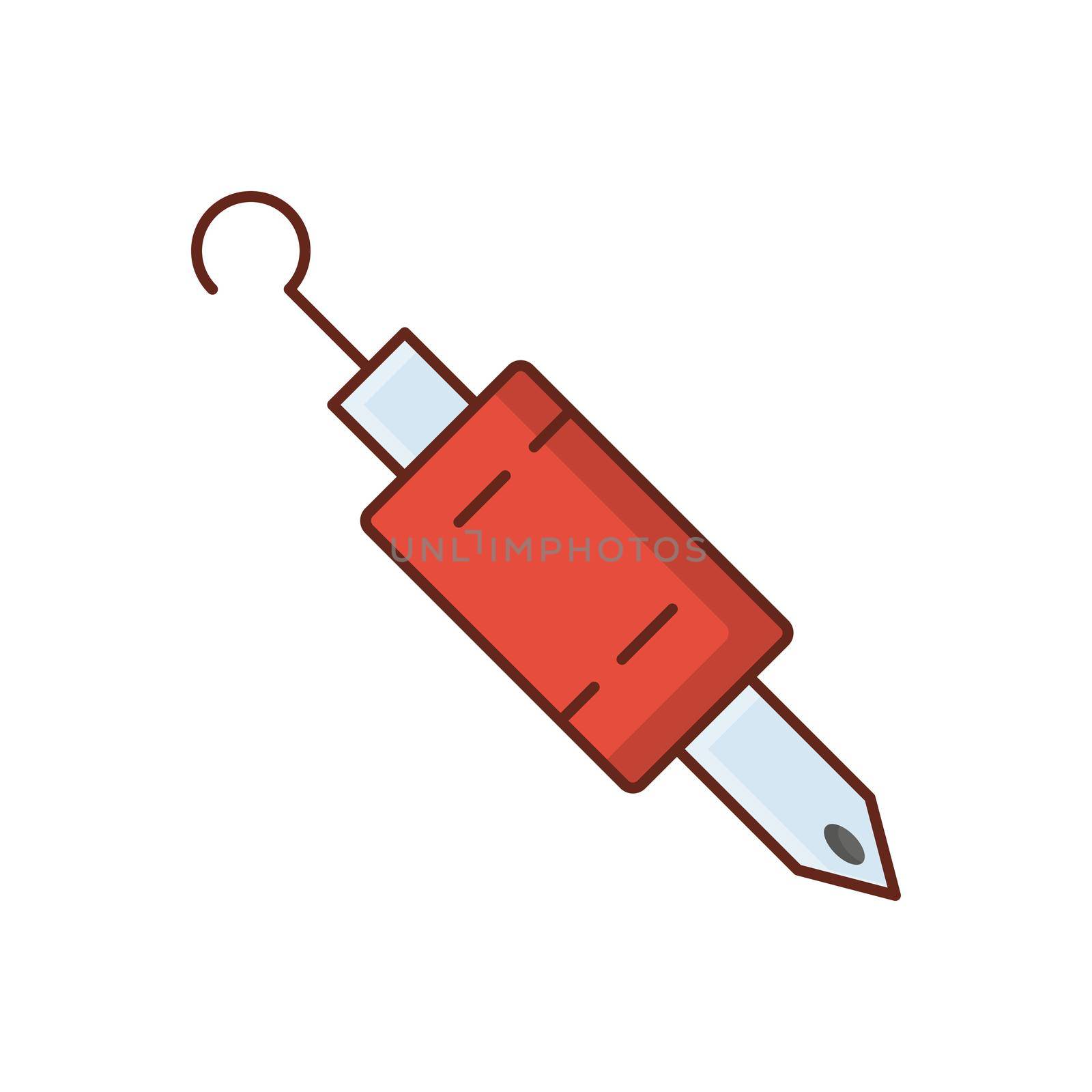 pen Vector illustration on a transparent background. Premium quality symbols. Vector Line Flat color icon for concept and graphic design.