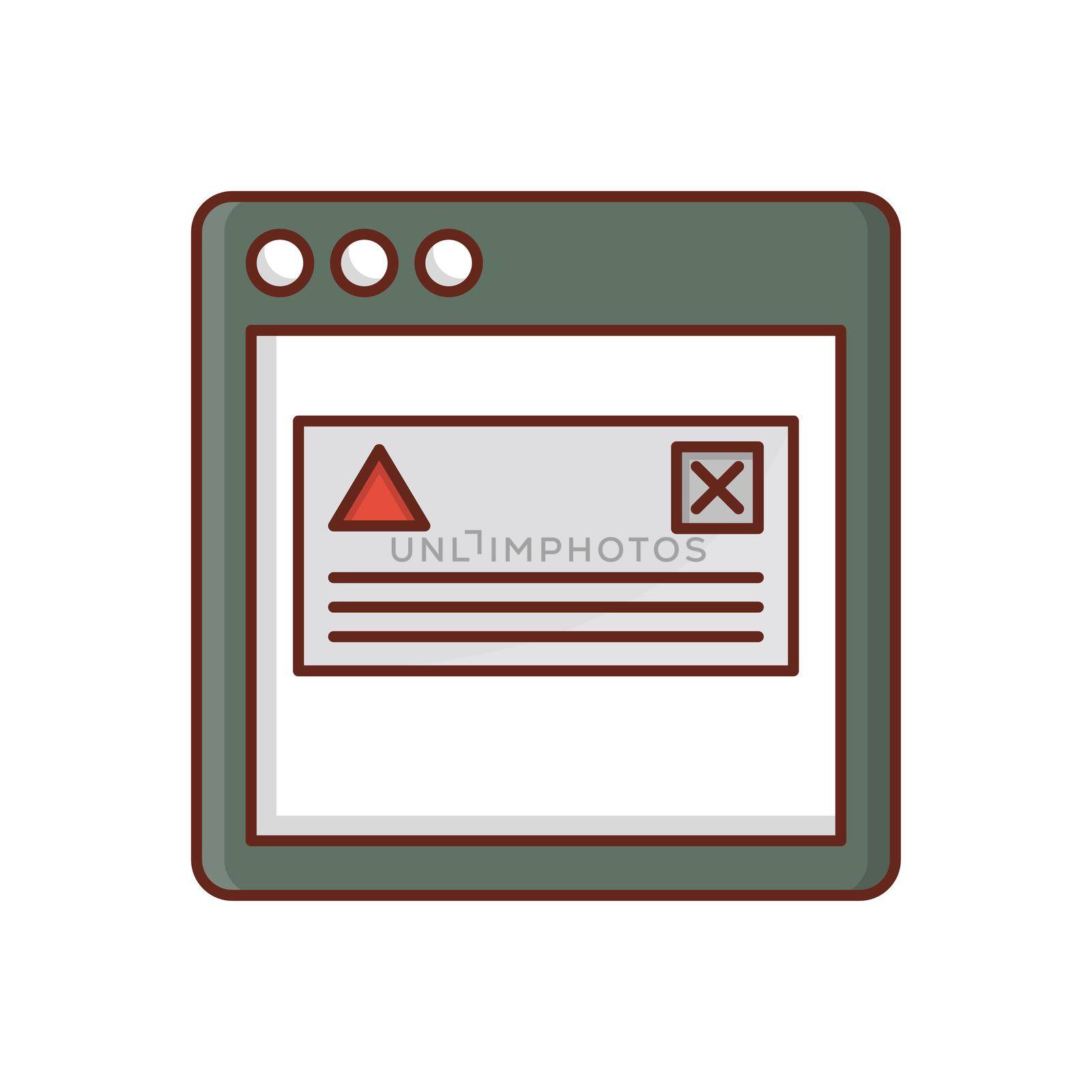 warning Vector illustration on a transparent background. Premium quality symbols. Vector Line Flat color icon for concept and graphic design.
