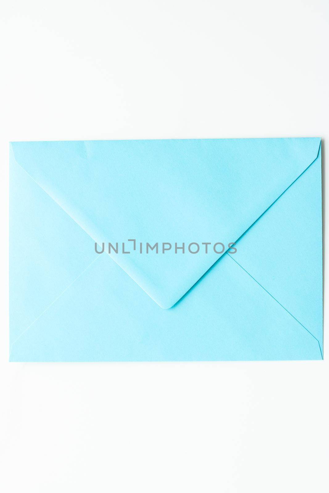 Envelopes on marble background, message concept by Anneleven