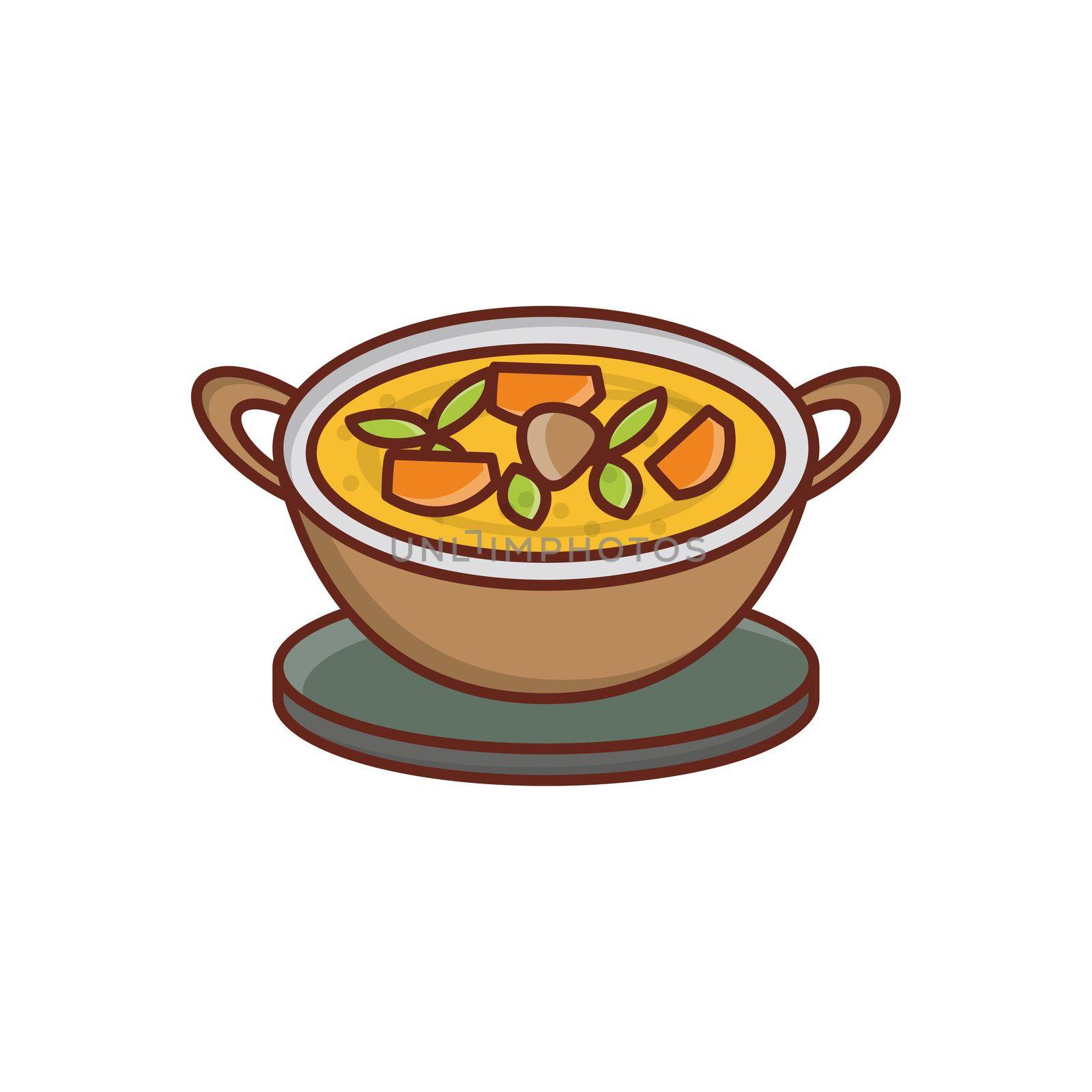 cuisine Vector illustration on a transparent background. Premium quality symbols. Vector Line Flat color icon for concept and graphic design.